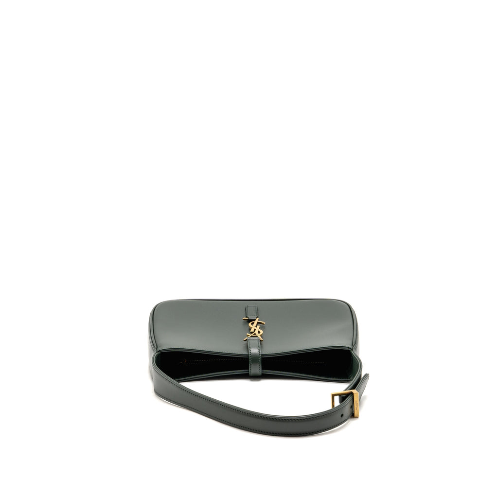 saint-laurent-ysl-le-5-a-7-smooth-leather-dark-green-ghw