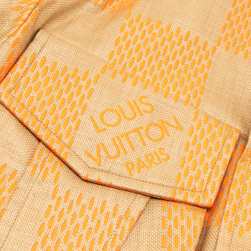 louis-vuitton-size-48-raffia-fluo-damier-utility-parka-jacket-polyamide-cotton-orange-multicolour