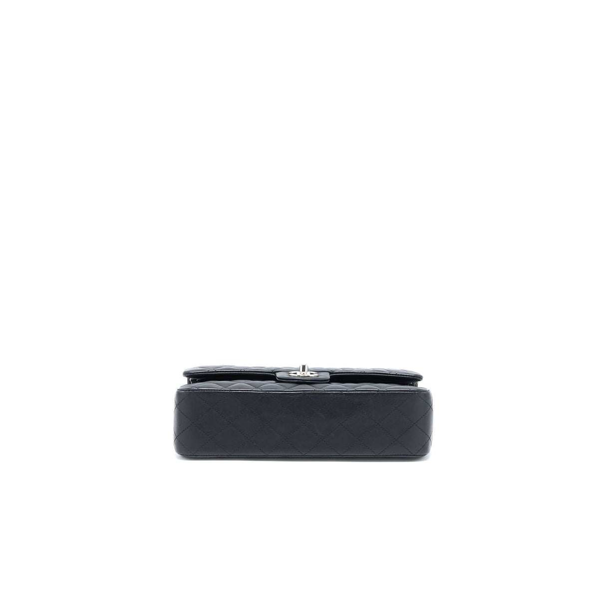 chanel-medium-classic-double-flap-bag-lambskin-black-shw