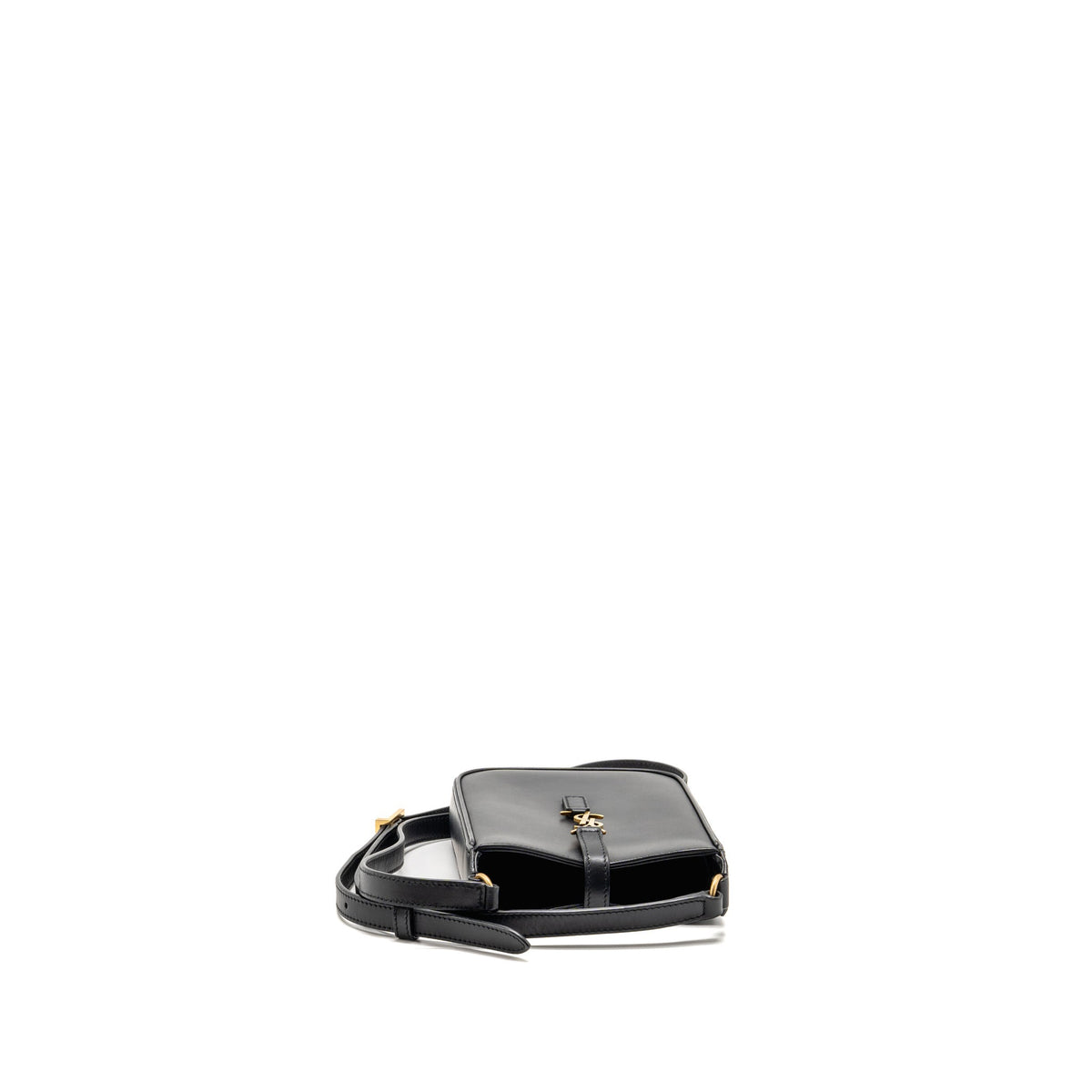 saint-laurent-ysl-mini-le-5-a-7-vertical-pouch-smooth-leather-black-ghw