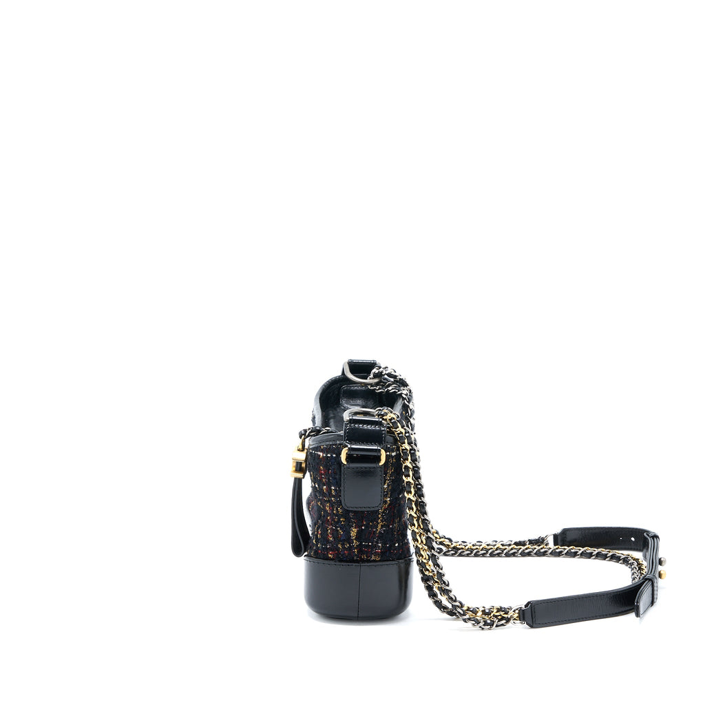 chanel-small-gabrielle-hobo-bag-tweed-leather-black-multicolour-hardware