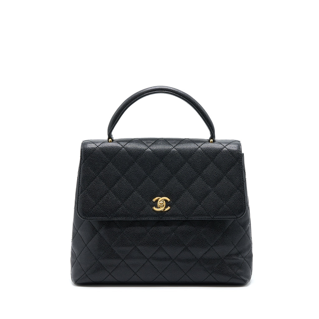 chanel-vintage-top-handle-flap-bag-caviar-black-ghw