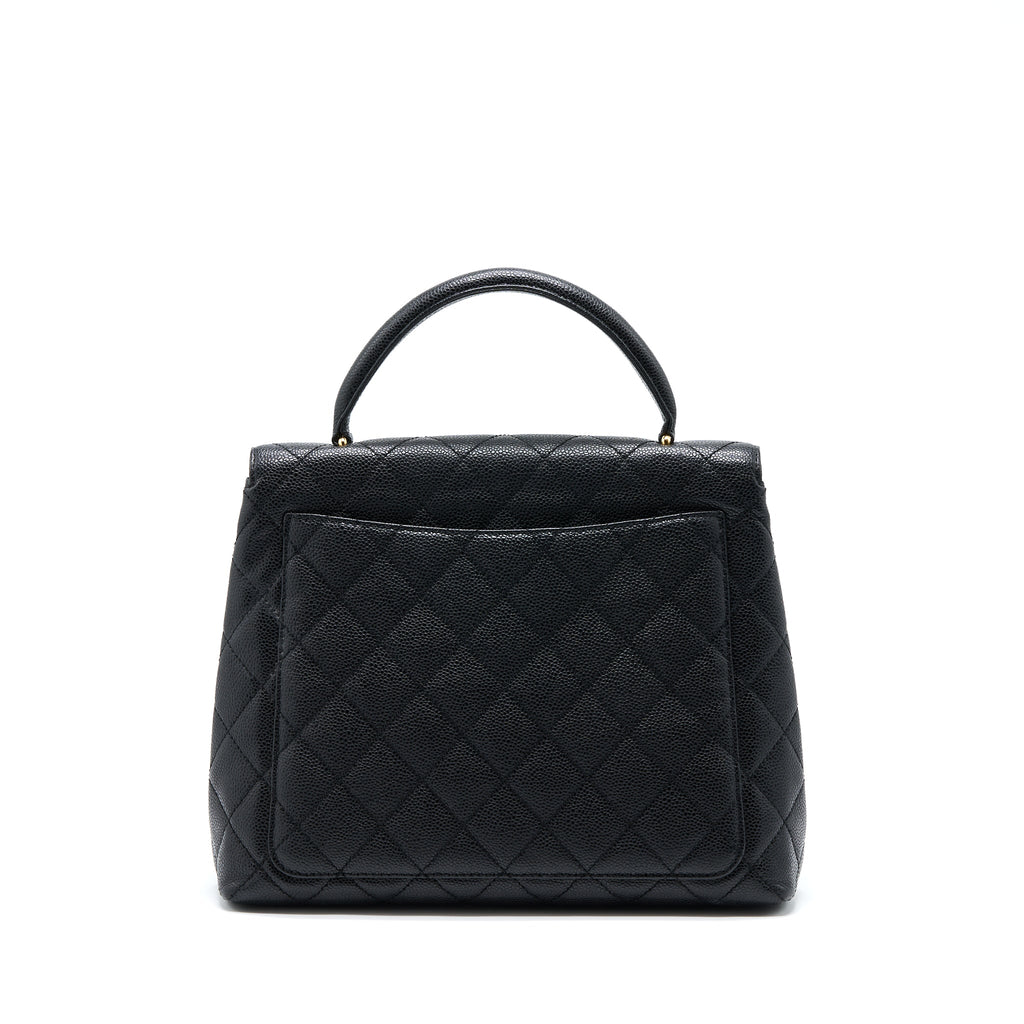 chanel-vintage-top-handle-flap-bag-caviar-black-ghw