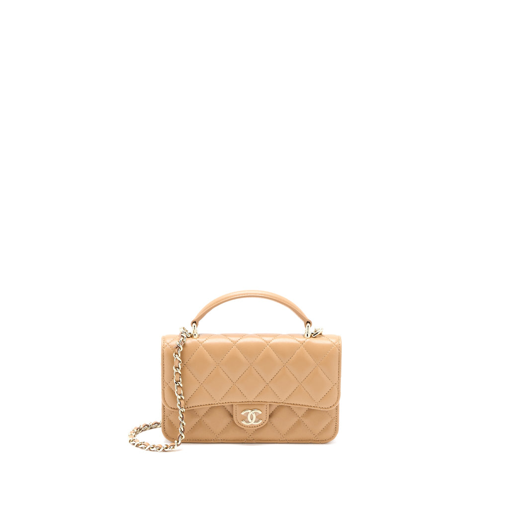 chanel-top-handle-mini-flap-bag-with-chain-lambskin-caramel-lghw