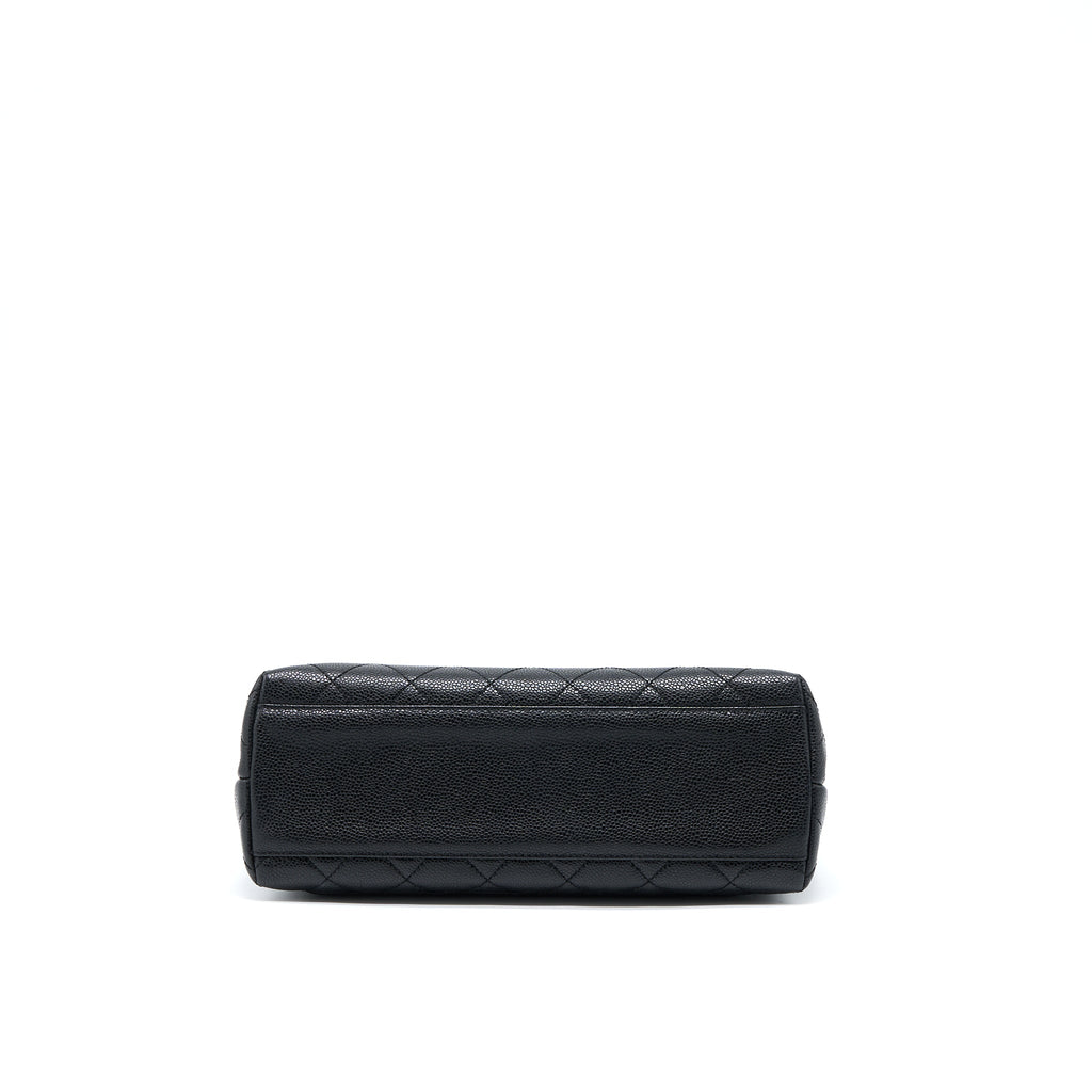 chanel-vintage-top-handle-flap-bag-caviar-black-ghw