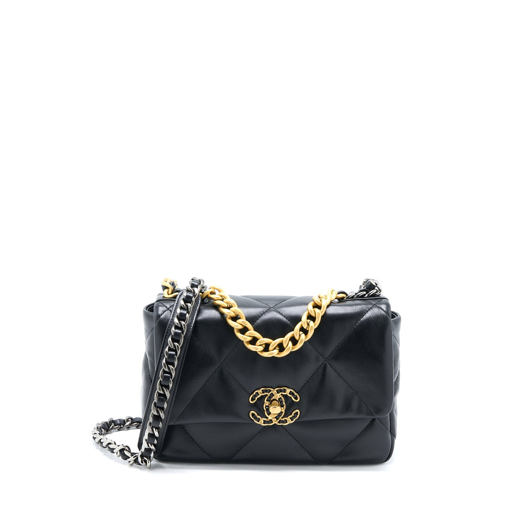 chanel-small-19-bag-lambskin-black-multicolour-hardware-2