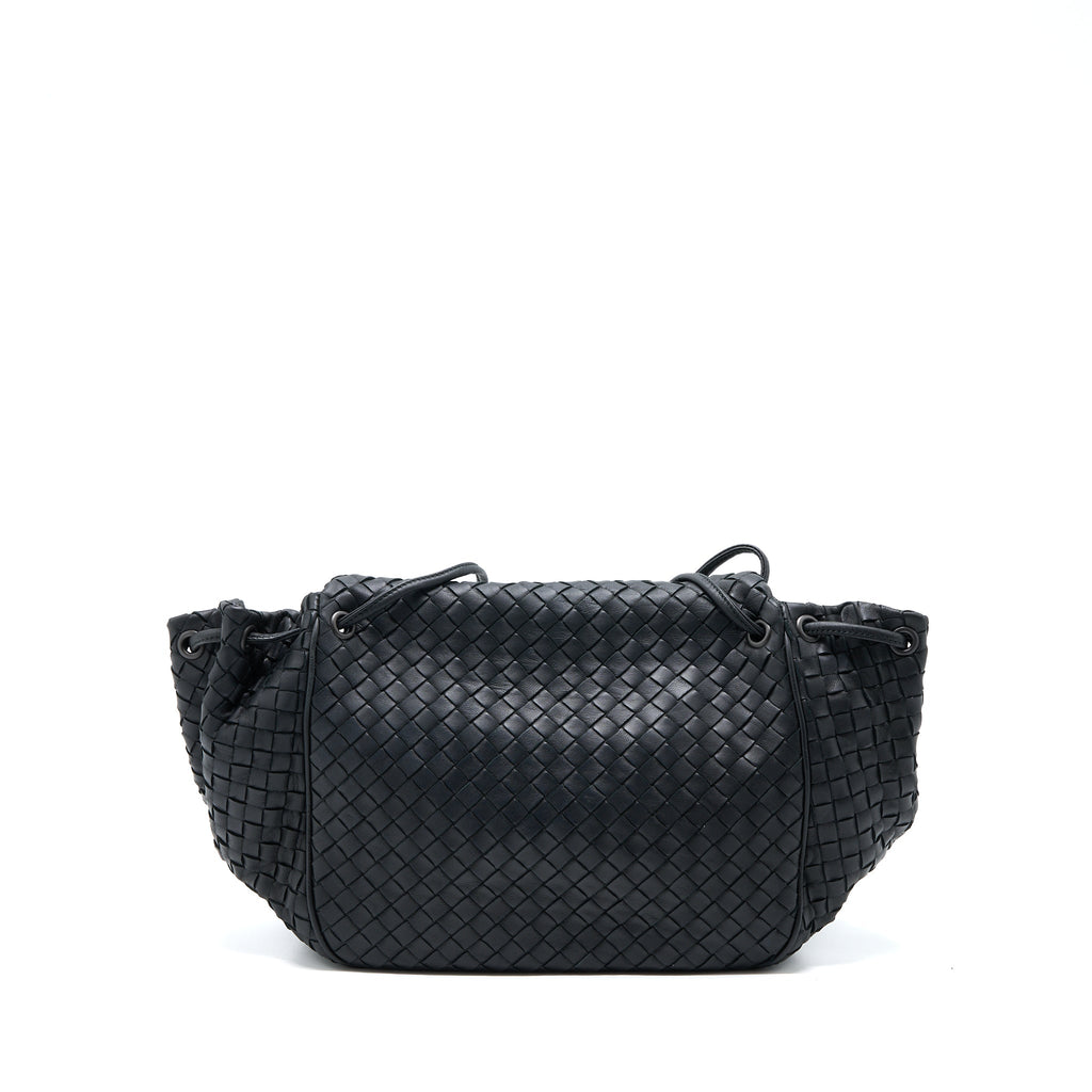 bottega-veneta-intrecciato-flap-bag-black