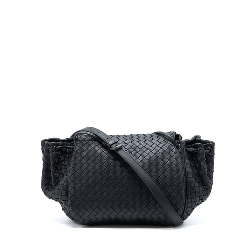 bottega-veneta-intrecciato-flap-bag-black