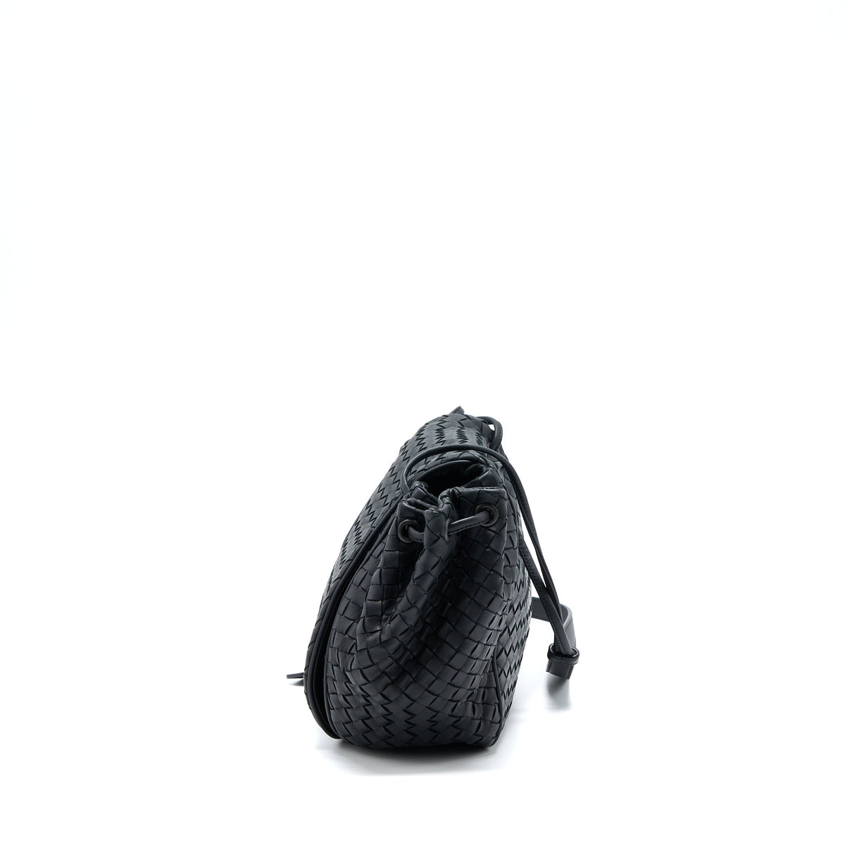 bottega-veneta-intrecciato-flap-bag-black