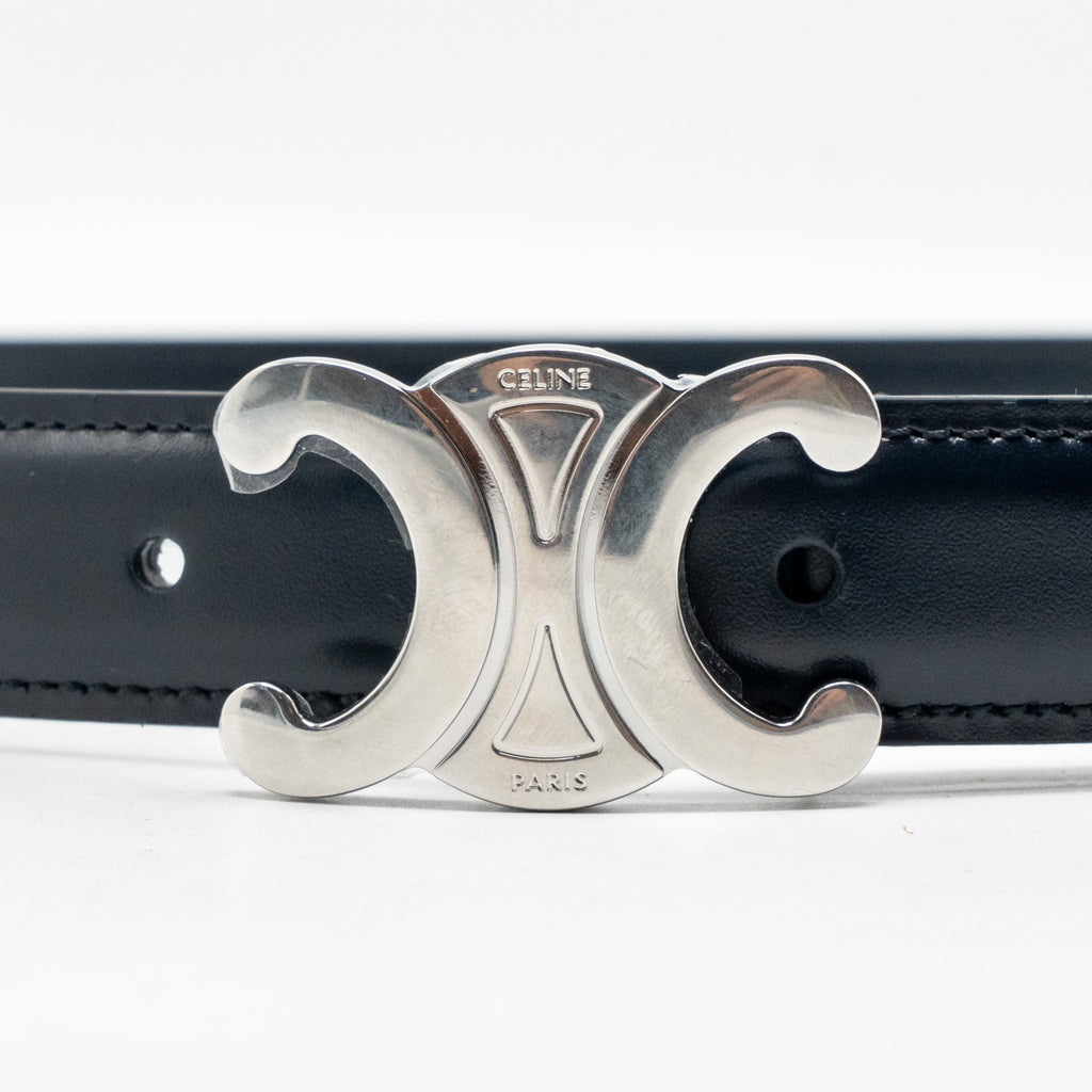 celine-size-85-triomphe-belt-25mm-calfskin-navy-shw