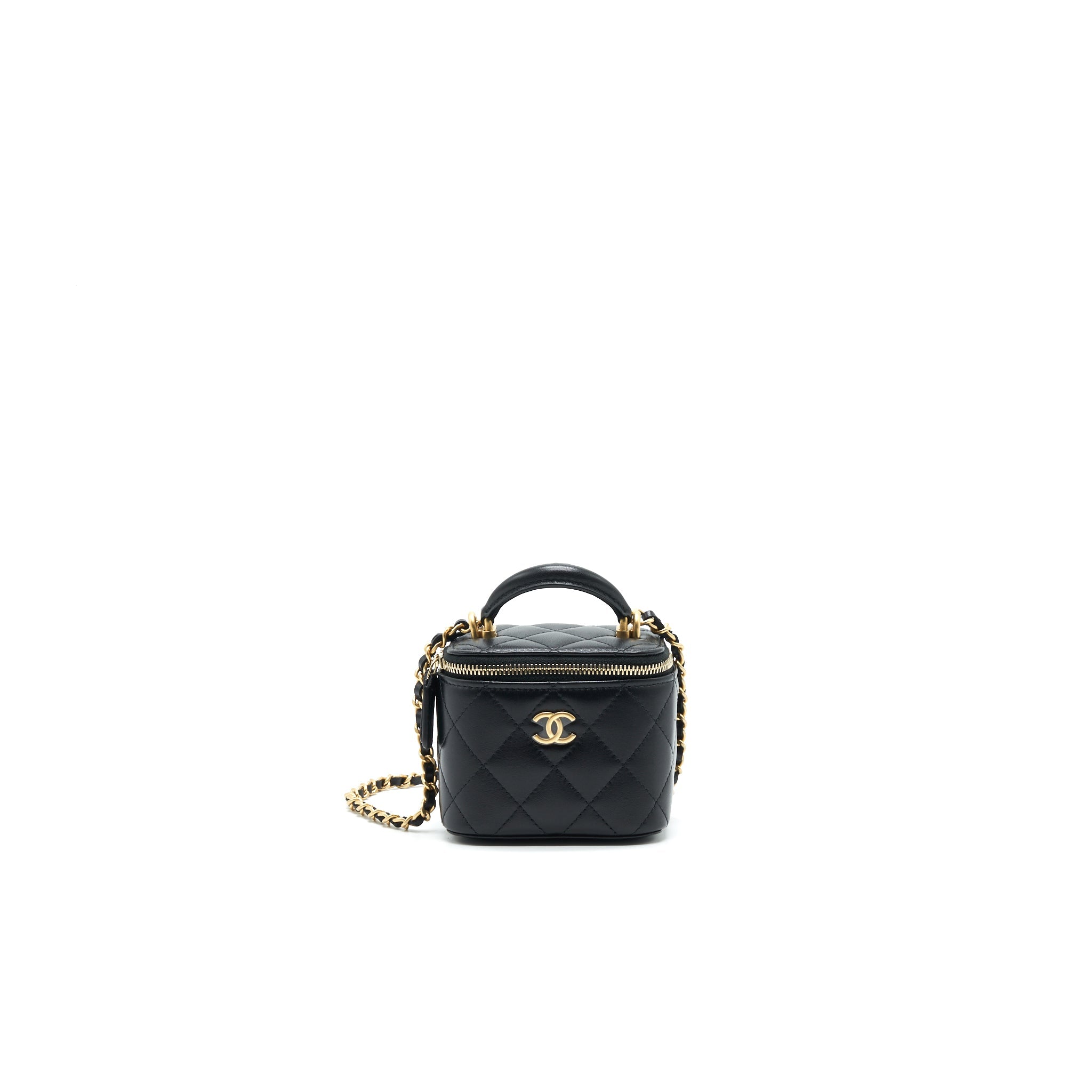 chanel-21a-top-handle-vanity-with-chain-black-ghw