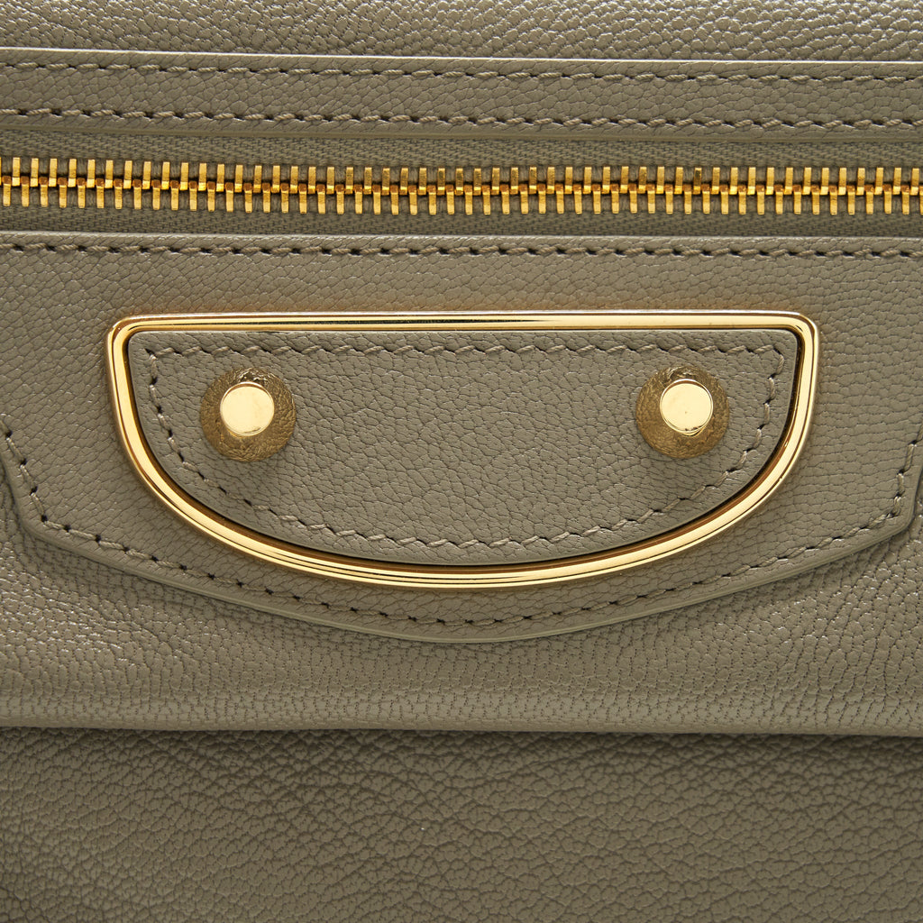 balenciaga-city-fold-clutch-shoulder-bag-grey-ghw