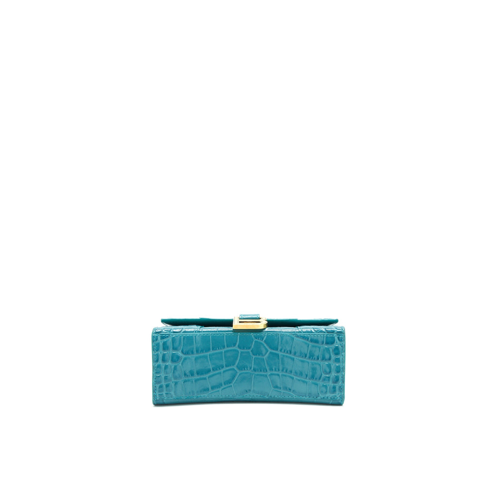 balenciaga-hourglass-xs-croc-effect-leather-blue