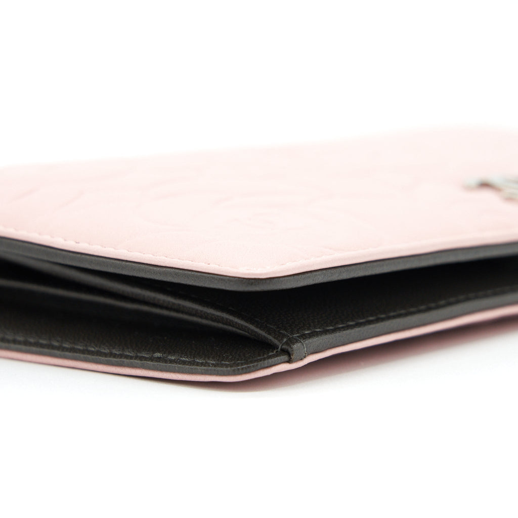 chanel-camellia-bag-long-wallet-lambskin-light-pink-dark-brown-with-shw