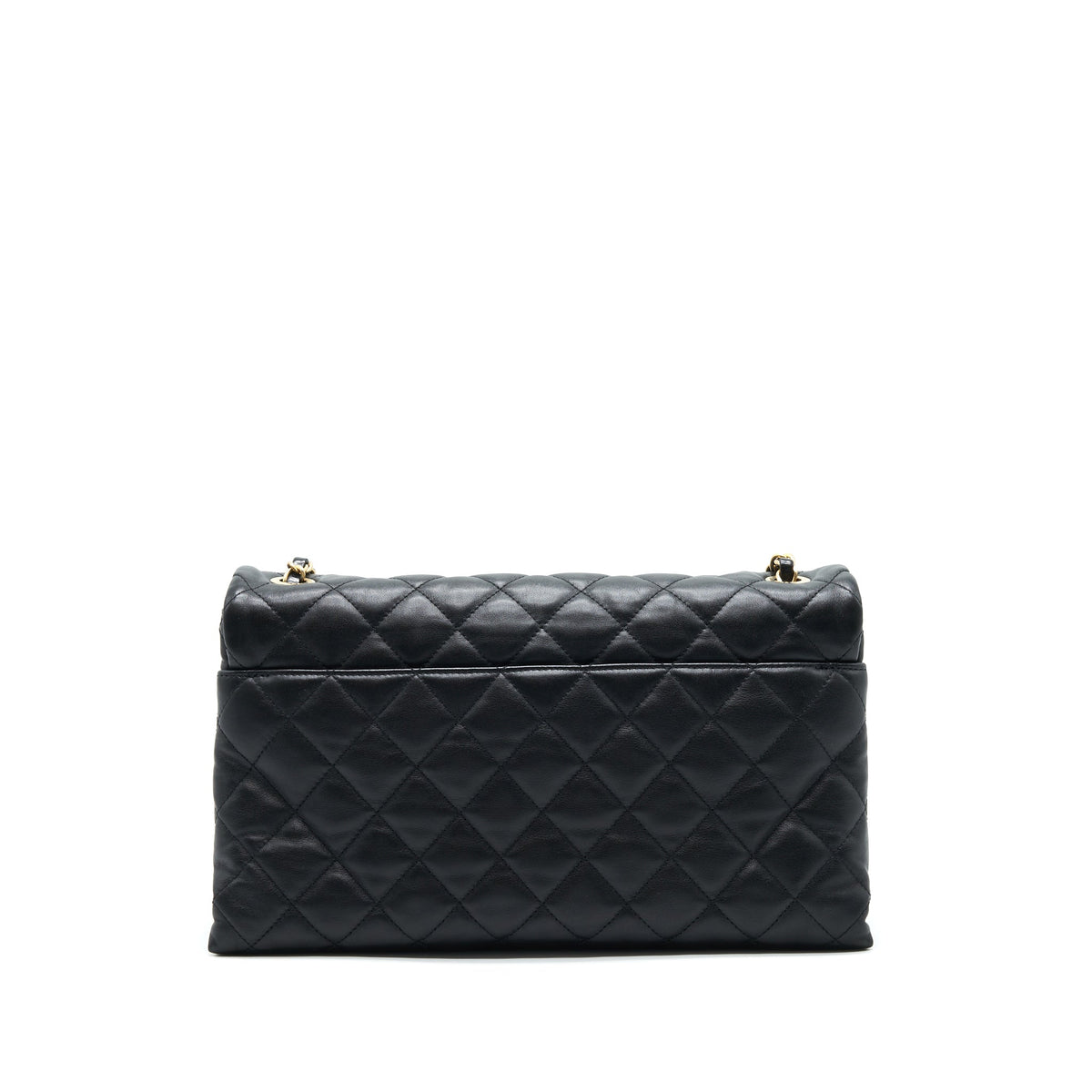 chanel-calfskin-large-single-flap-bag-in-black-ghw