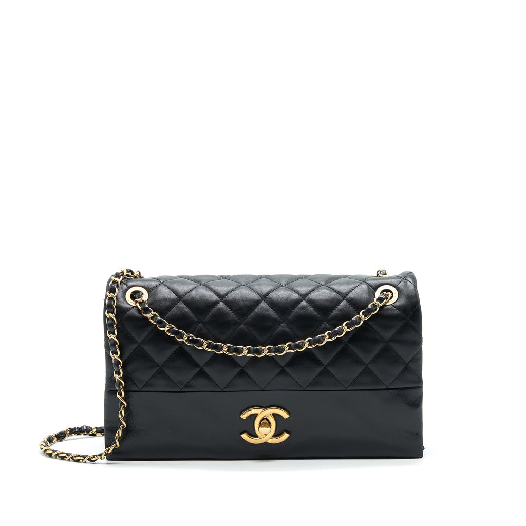 chanel-calfskin-large-single-flap-bag-in-black-ghw
