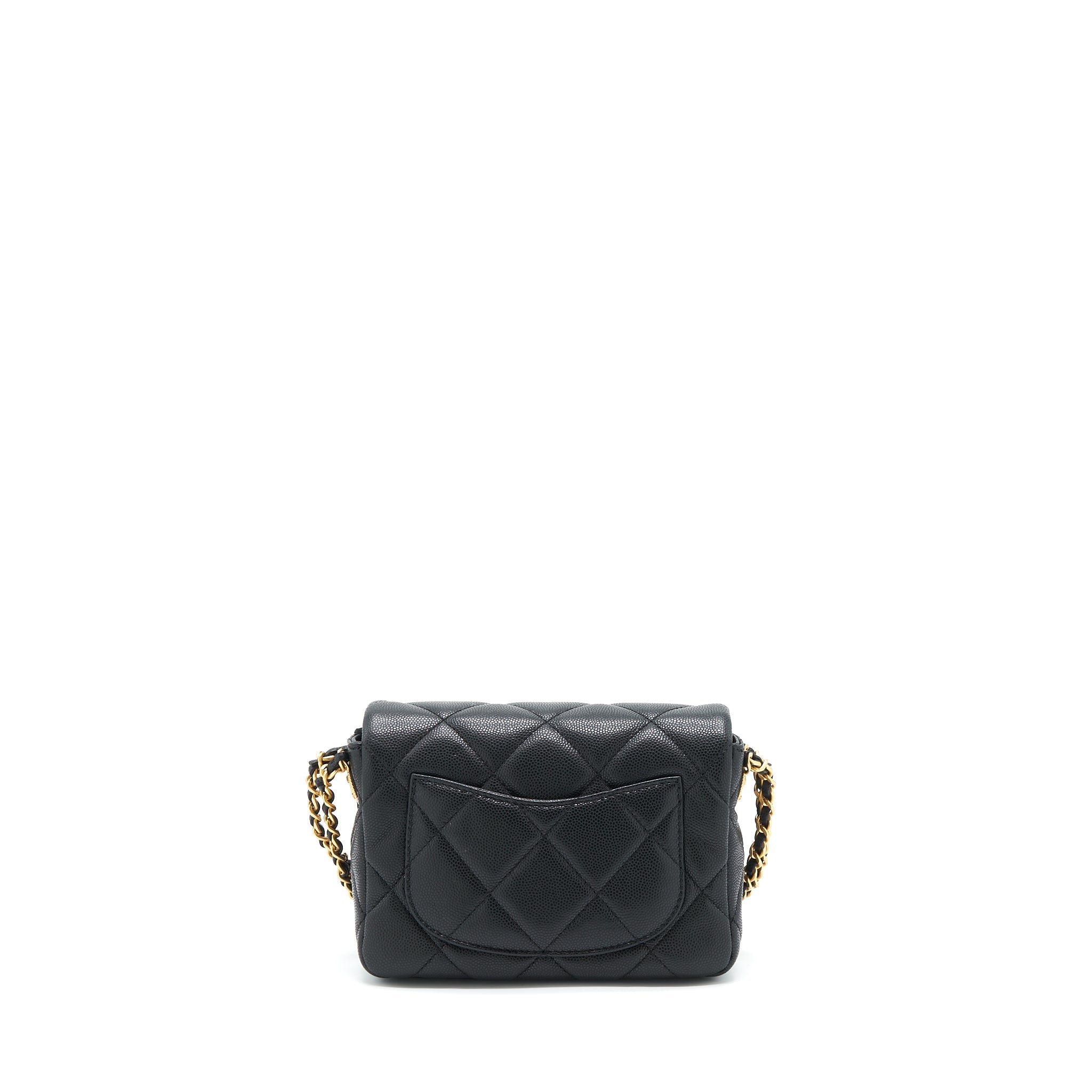 chanel-22a-small-flap-bag-caviar-black-brushed-ghw-microchip