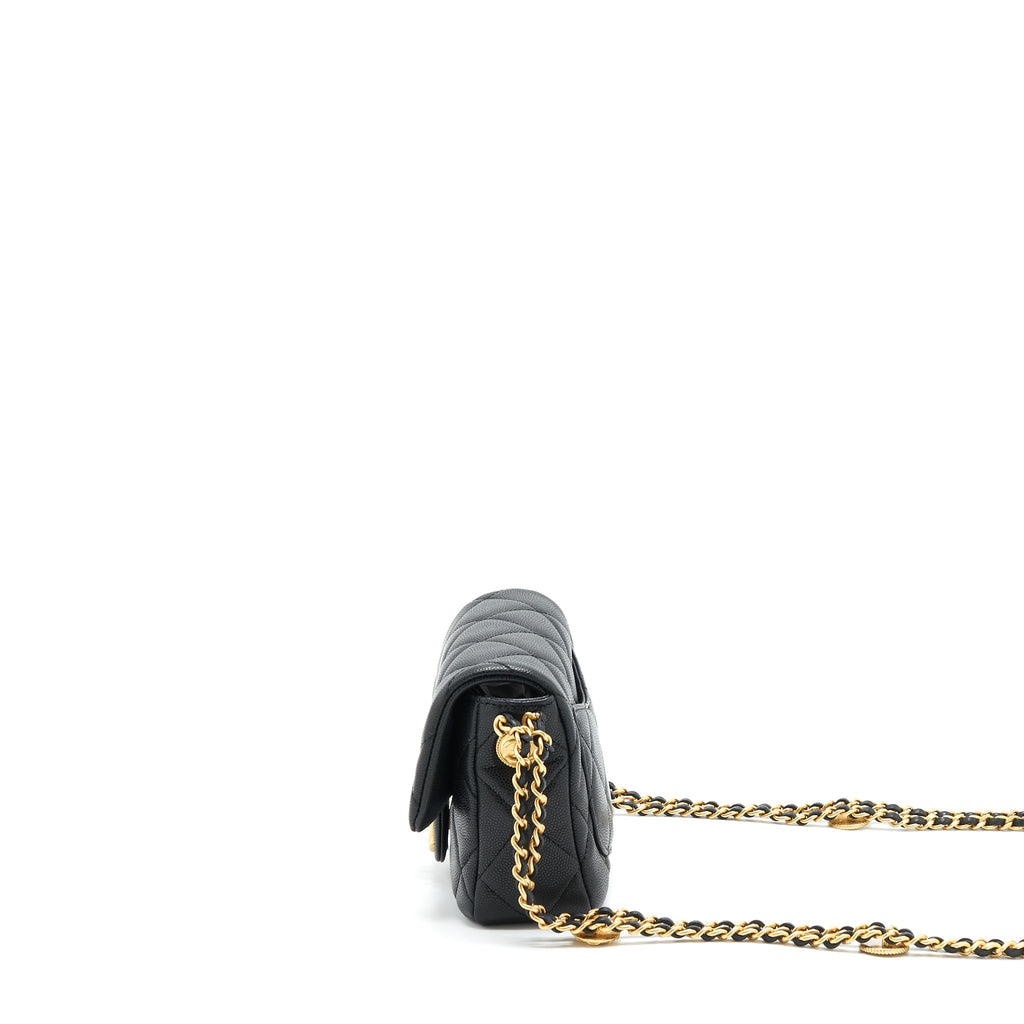 chanel-22a-small-flap-bag-caviar-black-brushed-ghw-microchip