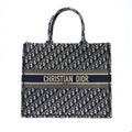 dior-large-book-tote-blue-oblique-jacquard