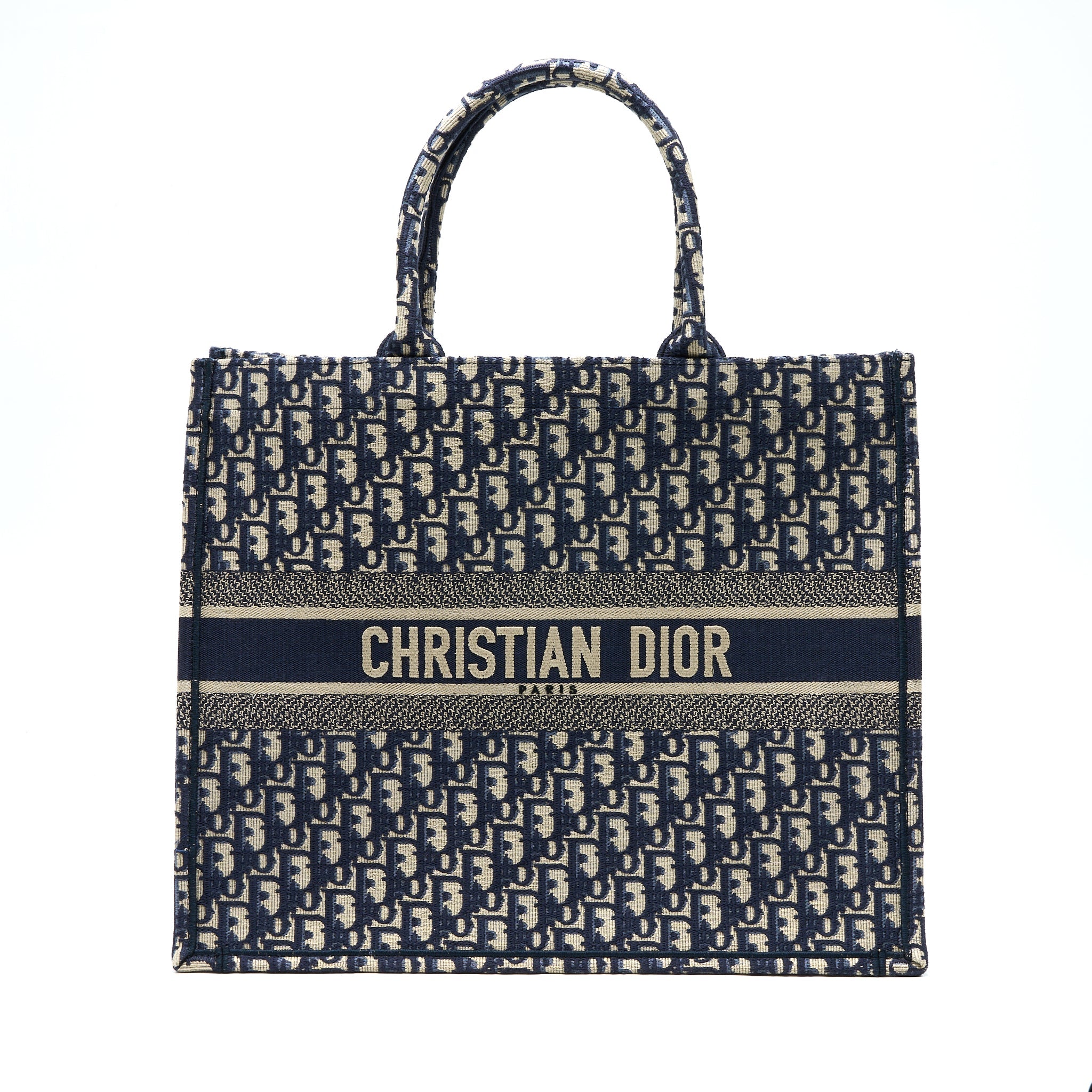 dior-large-book-tote-blue-oblique-jacquard