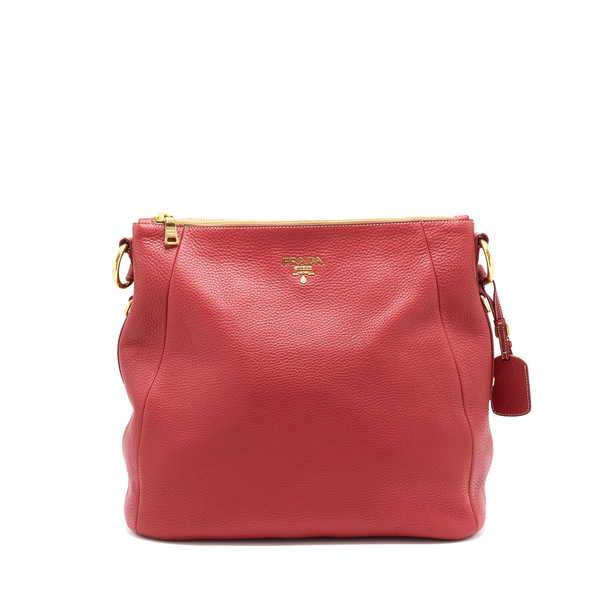 prada-vitello-daino-bag-calfskin-red-ghw
