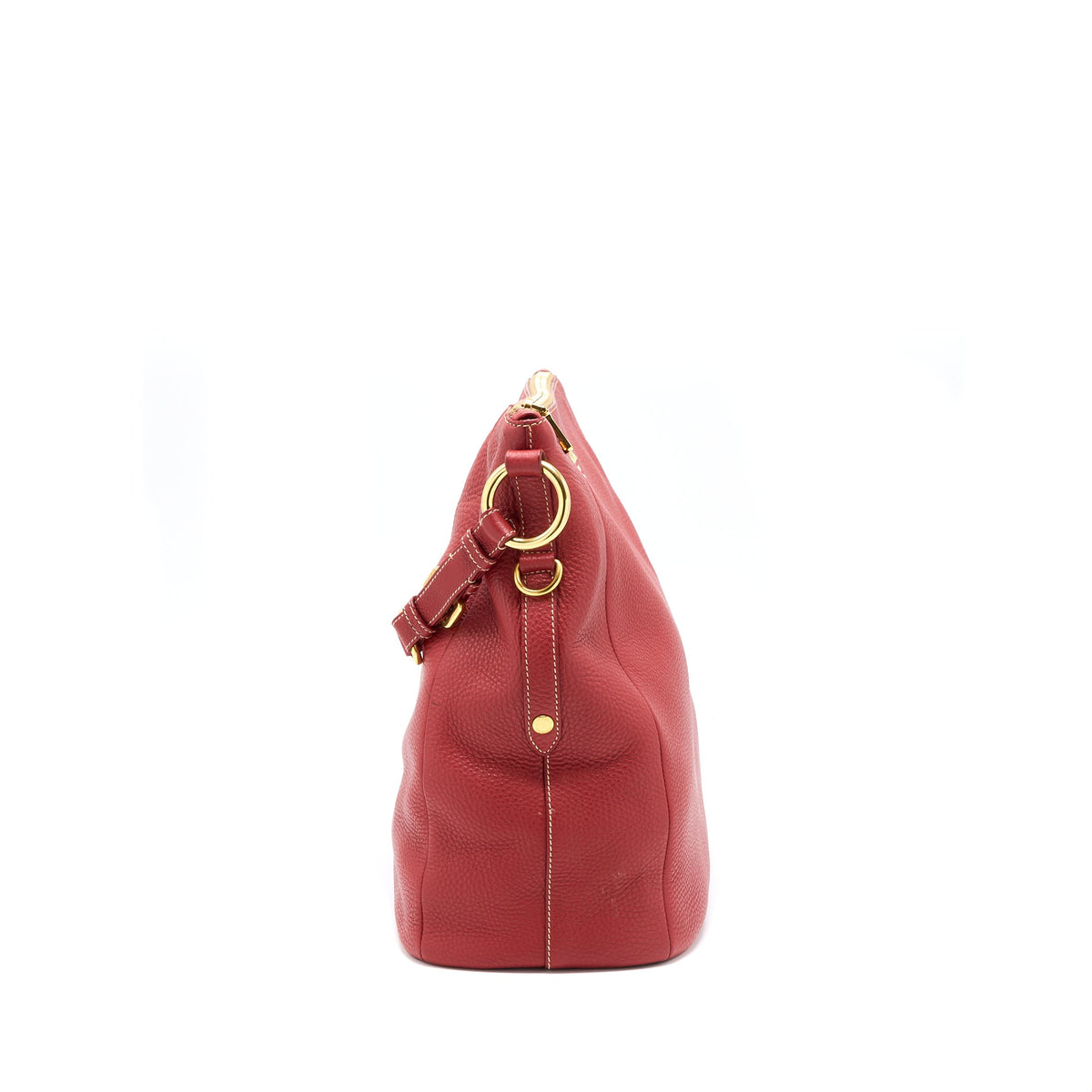 prada-vitello-daino-bag-calfskin-red-ghw