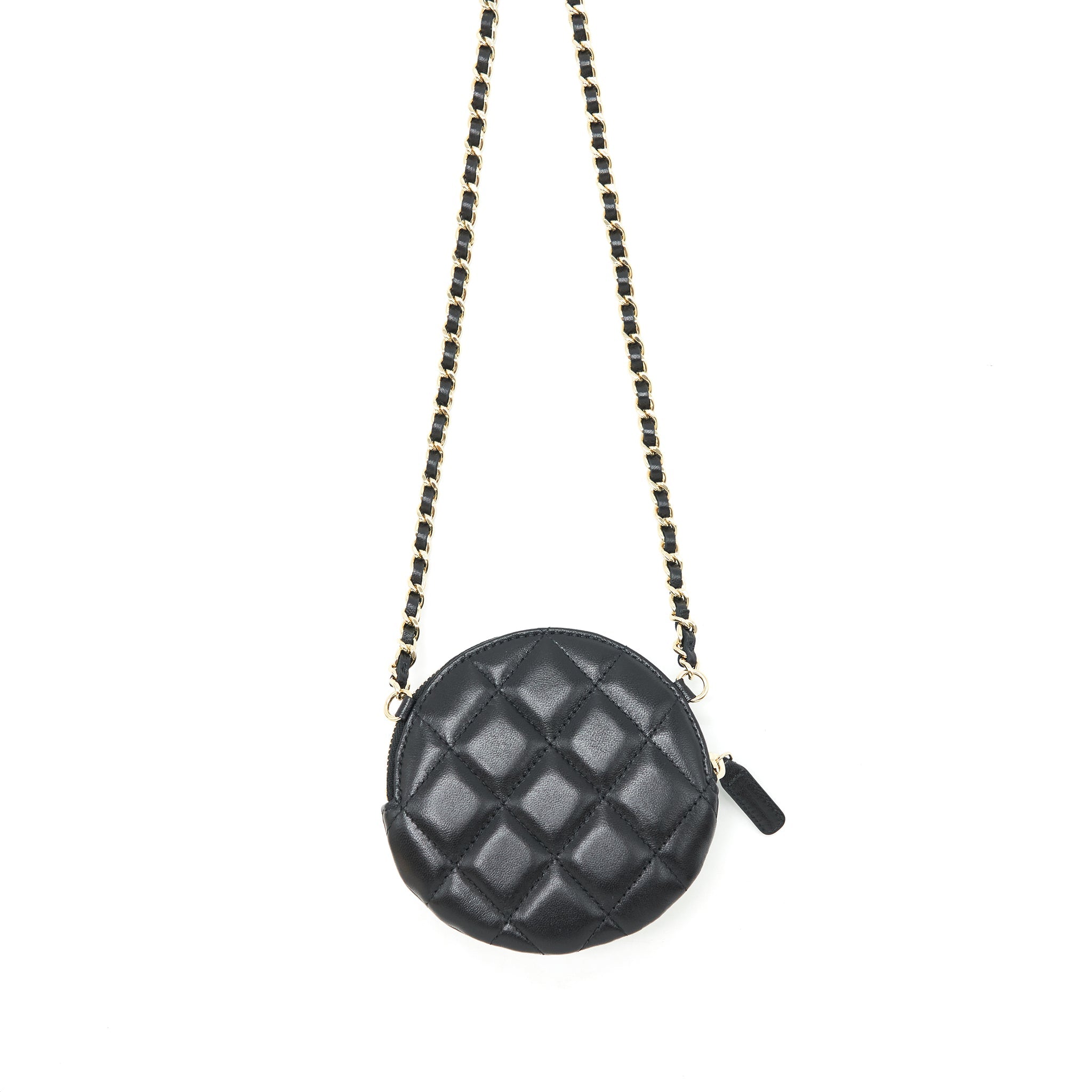chanel-mini-round-camellia-zippy-wallet-with-chain-black-ghw