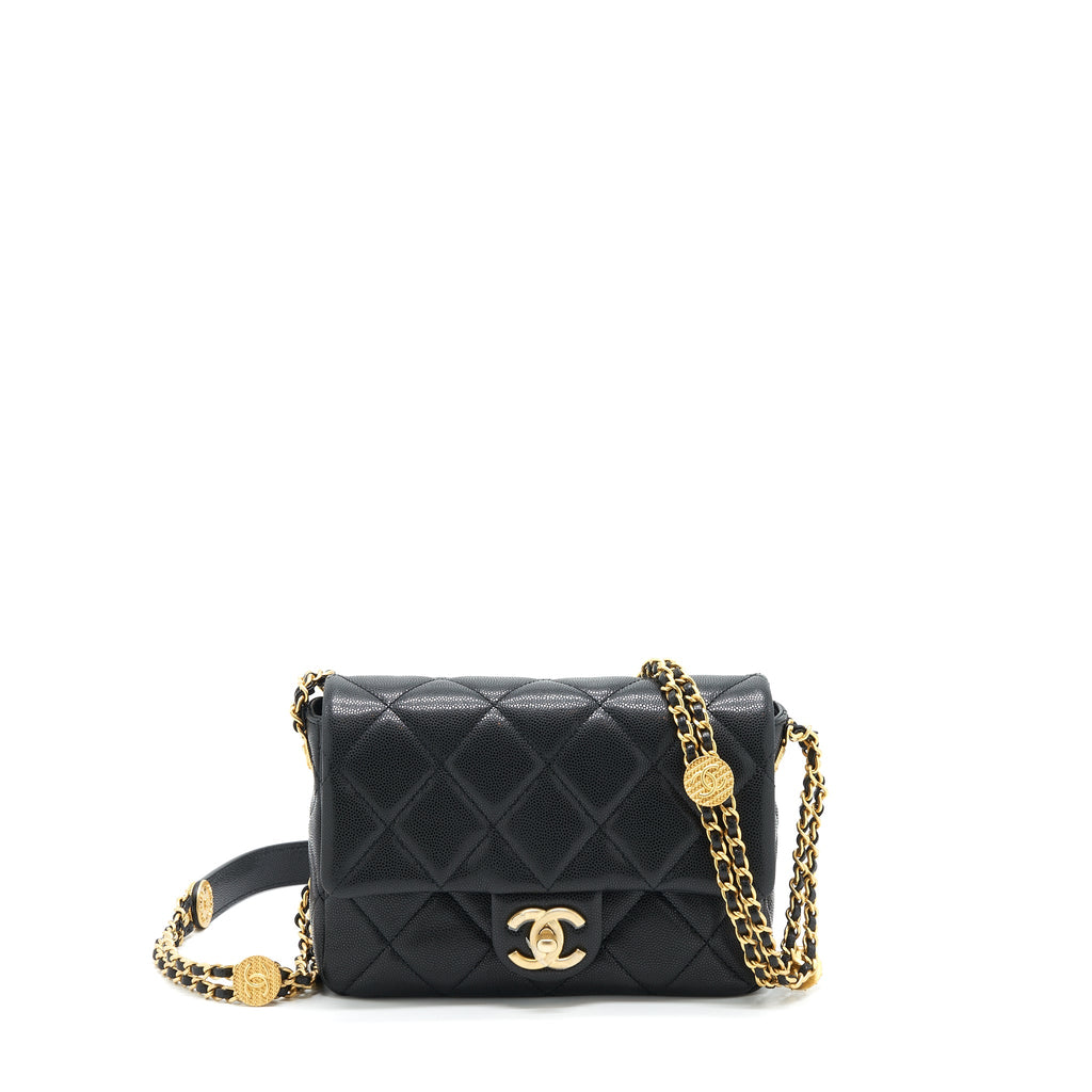 chanel-22a-small-flap-bag-with-button-on-chains-caviar-black-brushed-ghw