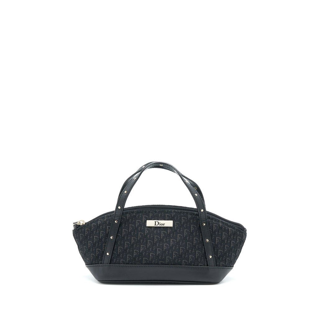dior-vintage-mini-bag-oblique-canvas-black-shw