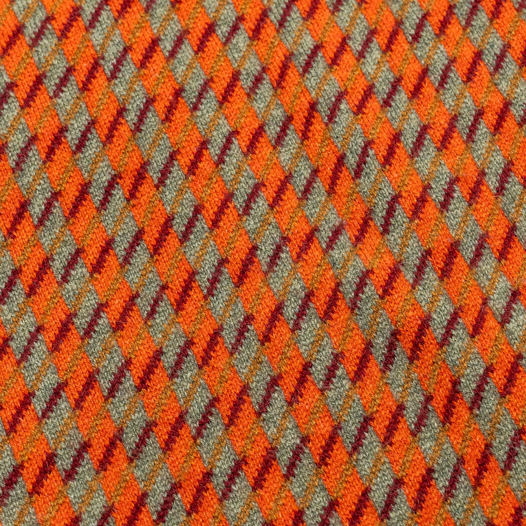 hermes-size-38-jacquard-knit-dress-with-neck-warmer-knit-belt-cashmere-orange-brule
