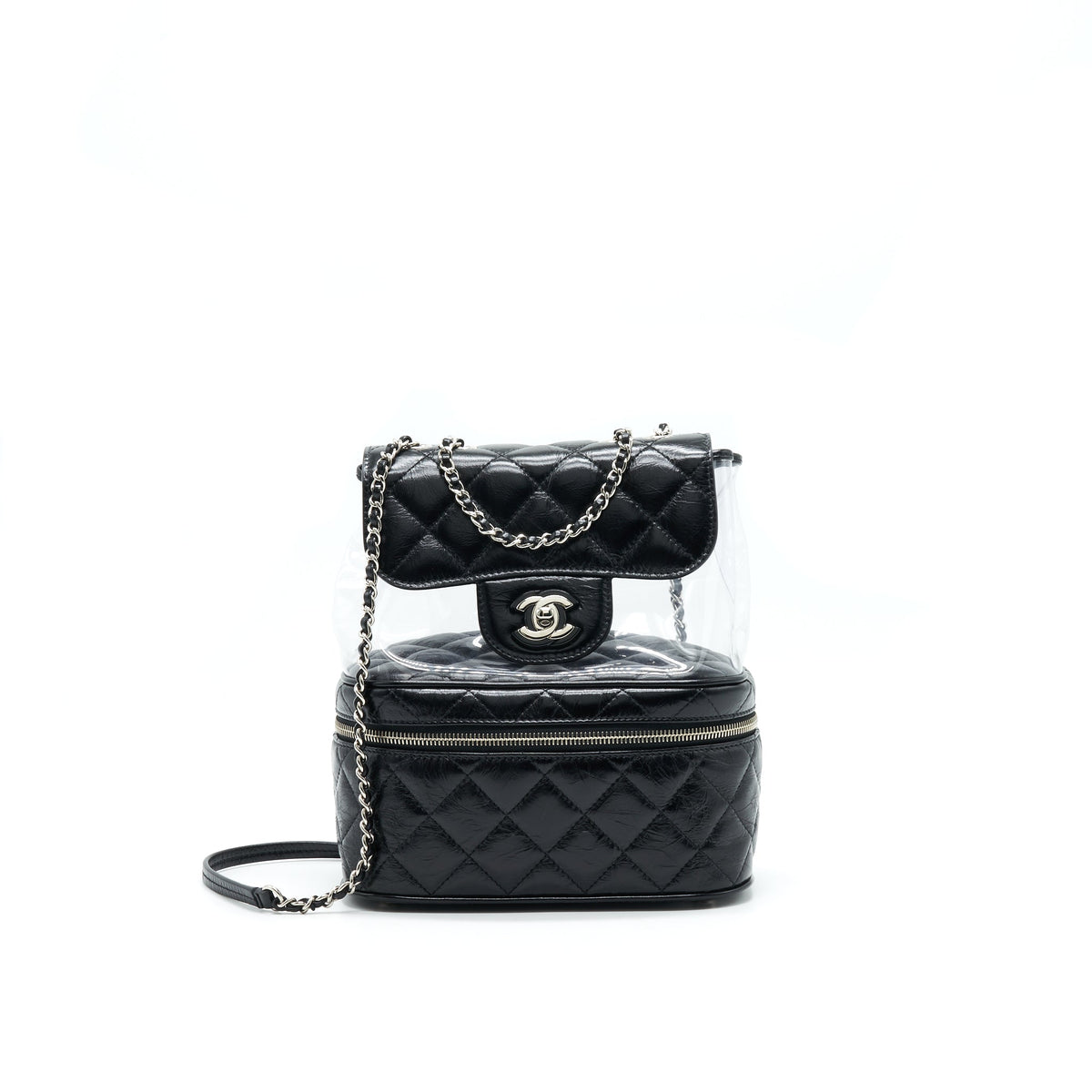 chanel-transparent-backpack-leather-pvc-crossbody-bag