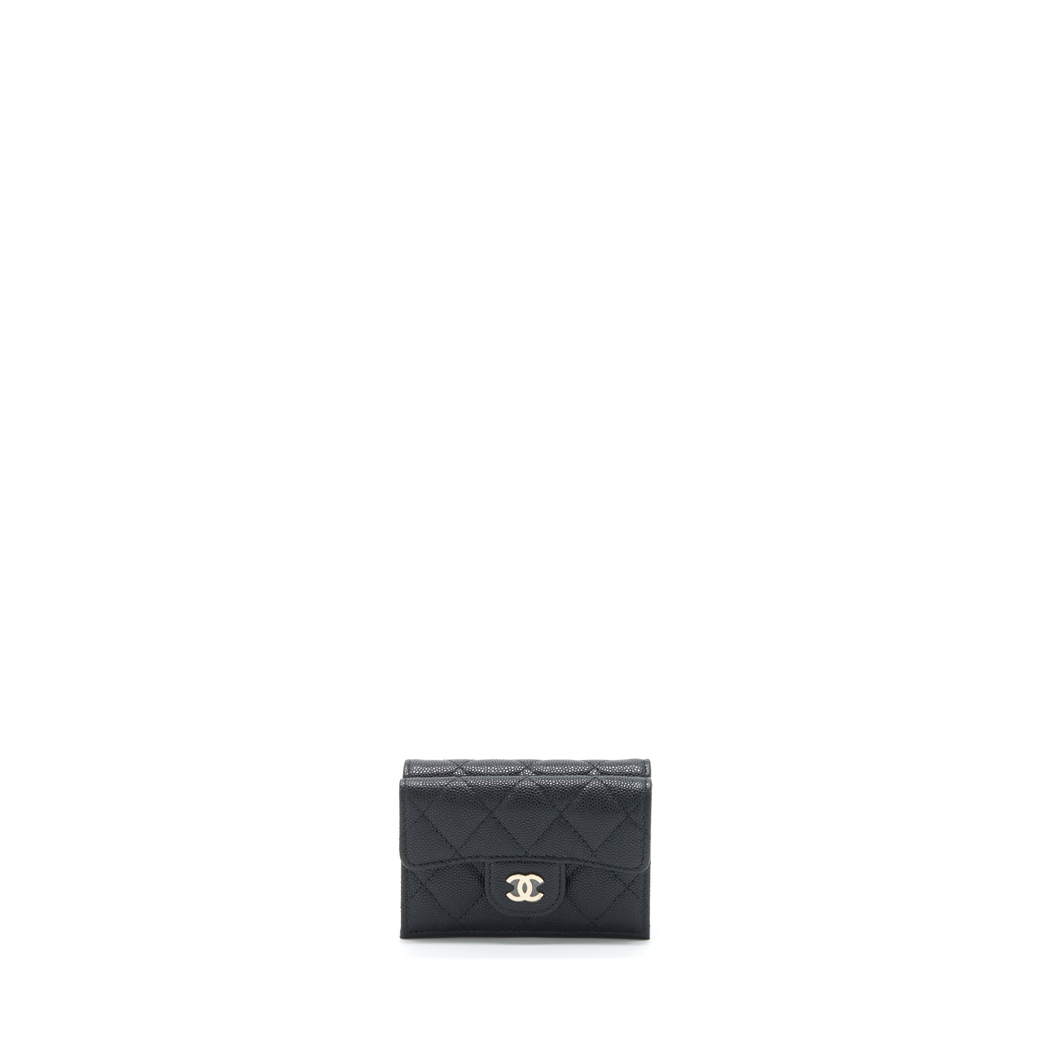 chanel-small-compact-wallet-caviar-black-lghw