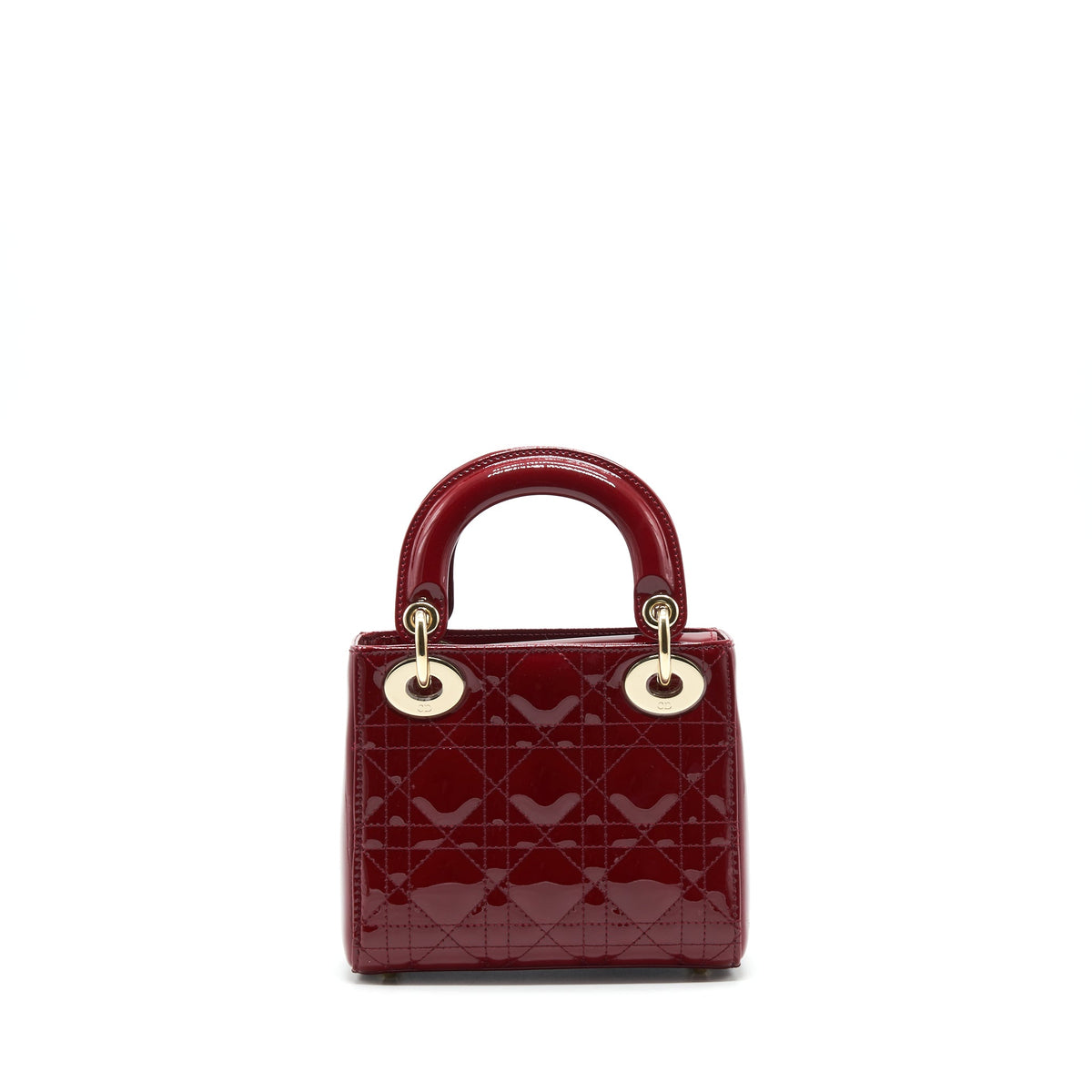dior-lady-dior-mini-patent-red-lghw