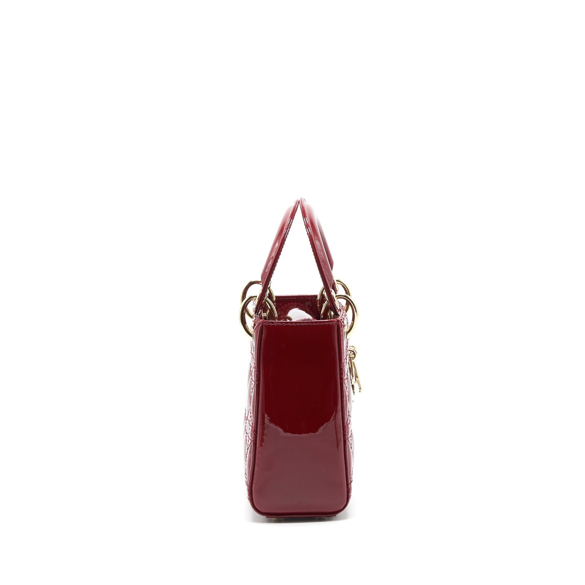 dior-lady-dior-mini-patent-red-lghw