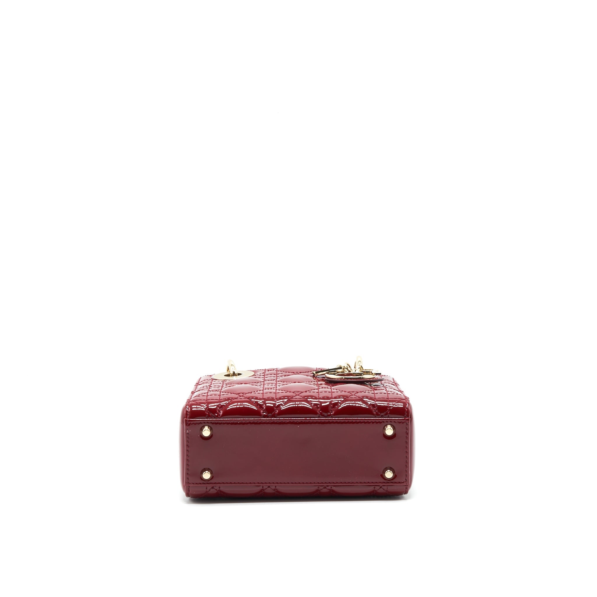dior-lady-dior-mini-patent-red-lghw