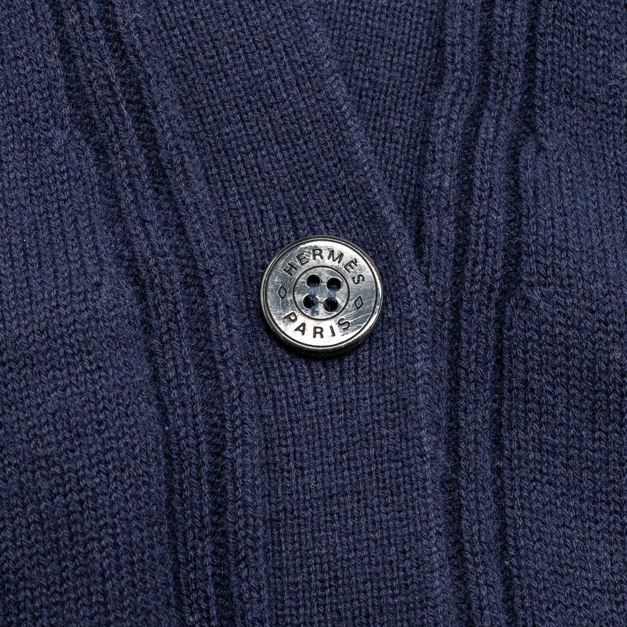 hermes-size-40-maile-voyage-h-logo-classic-knit-cardigan-virgin-wool-bleu-noir