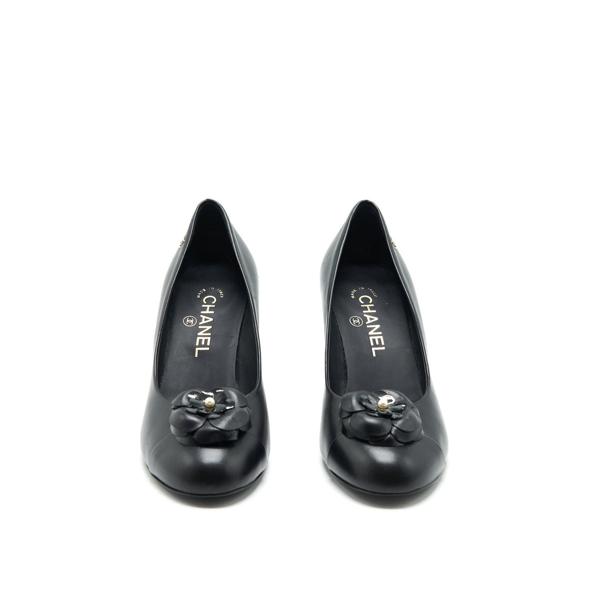 chanel-size-38-5c-camellia-heels-black