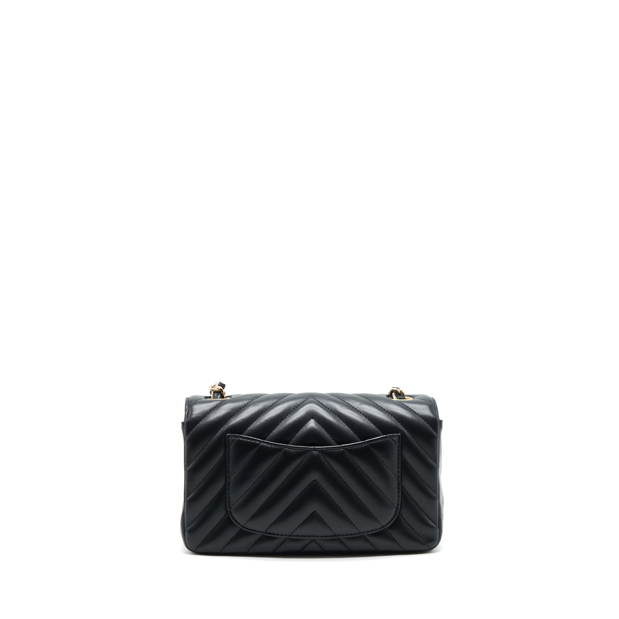 chanel-chevron-mini-rectangular-flap-bag-black-lghw