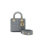 christian-dior-small-lady-dior-lambskin-grey-ghw