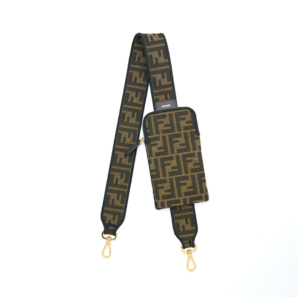 fendi-bag-strap-with-phone-pouch-ff-jacquard-canvas-brown-ghw