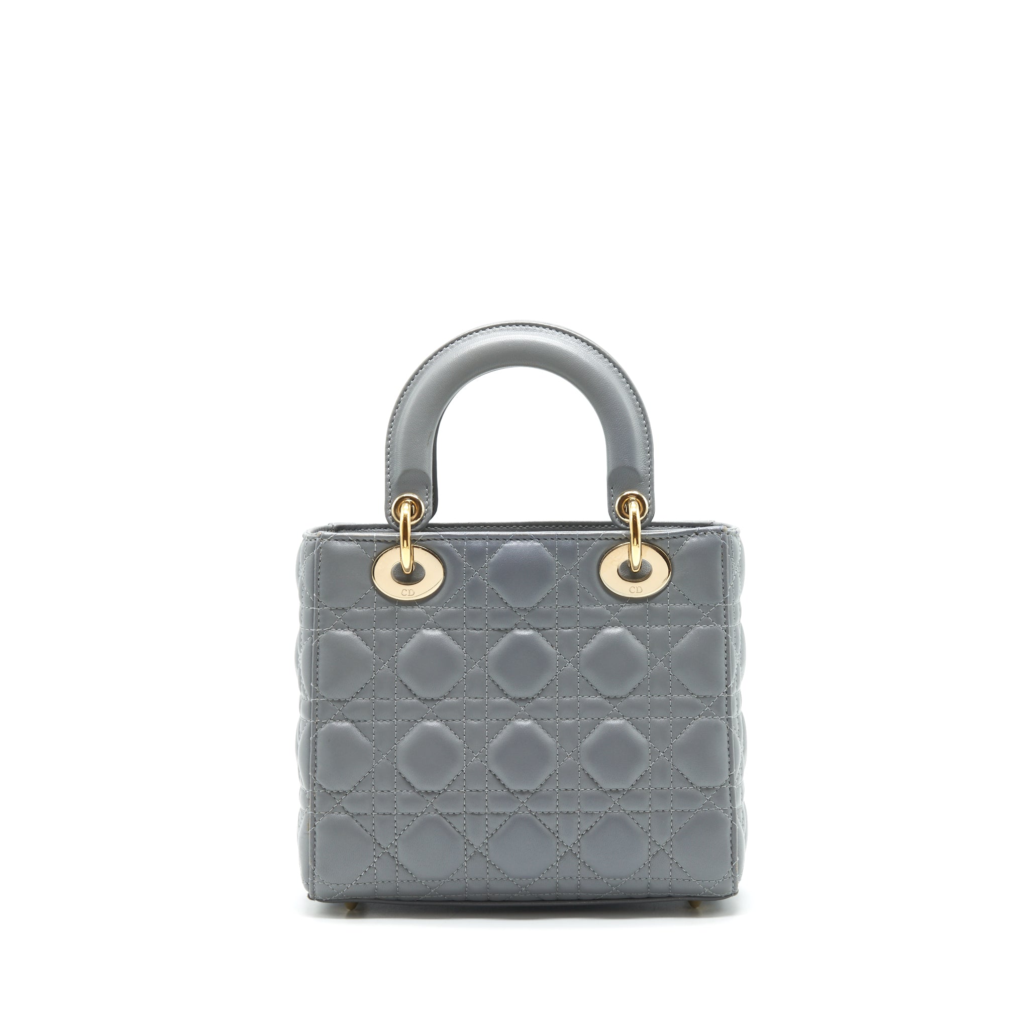christian-dior-small-lady-dior-lambskin-grey-ghw