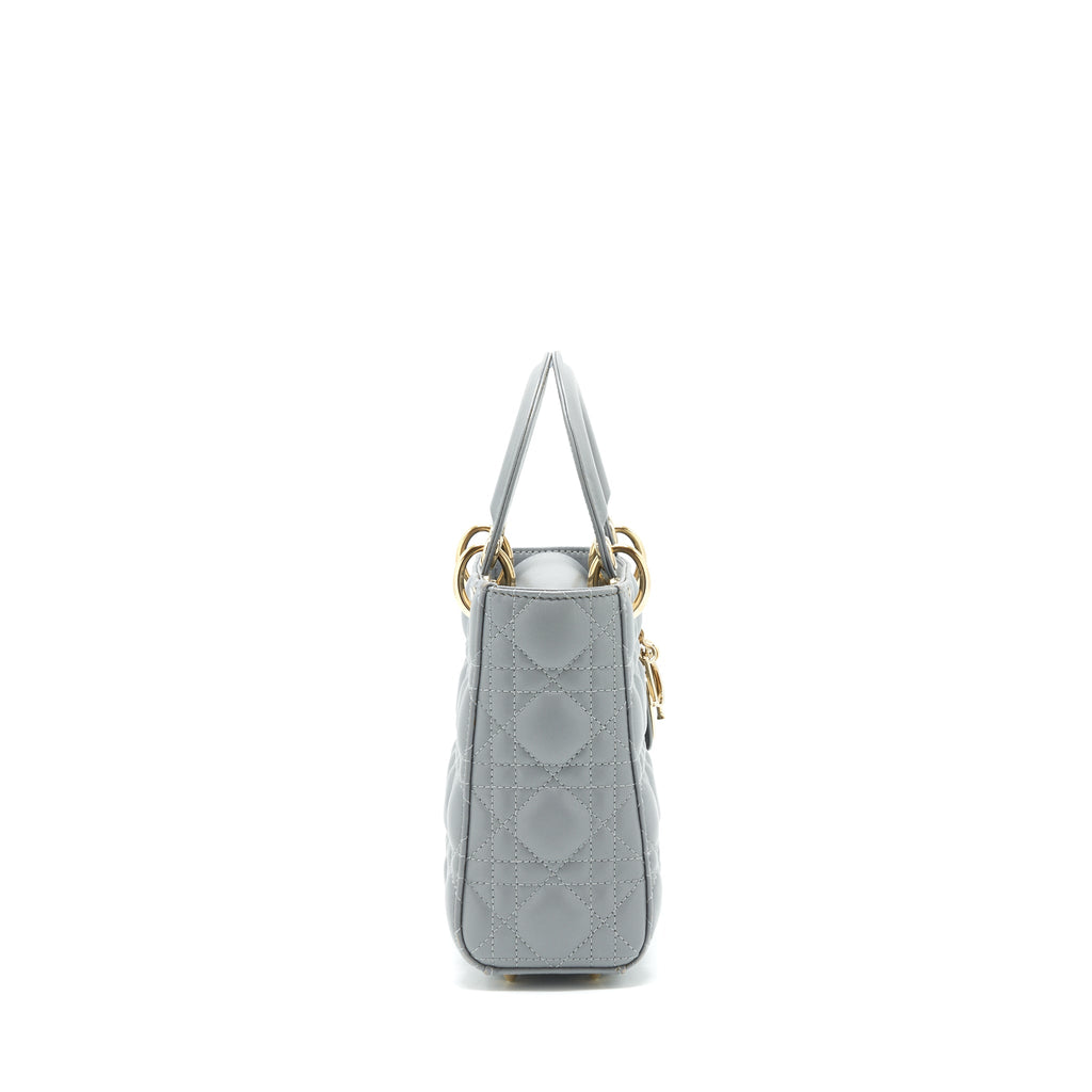 christian-dior-small-lady-dior-lambskin-grey-ghw