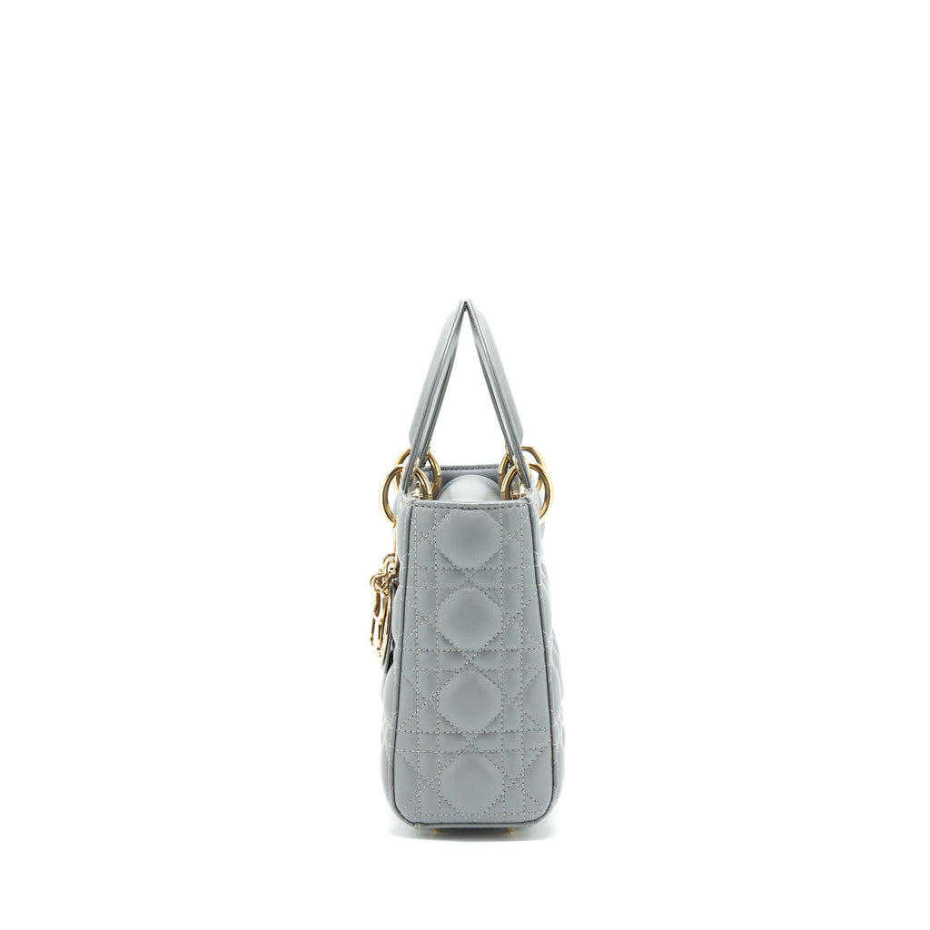 christian-dior-small-lady-dior-lambskin-grey-ghw