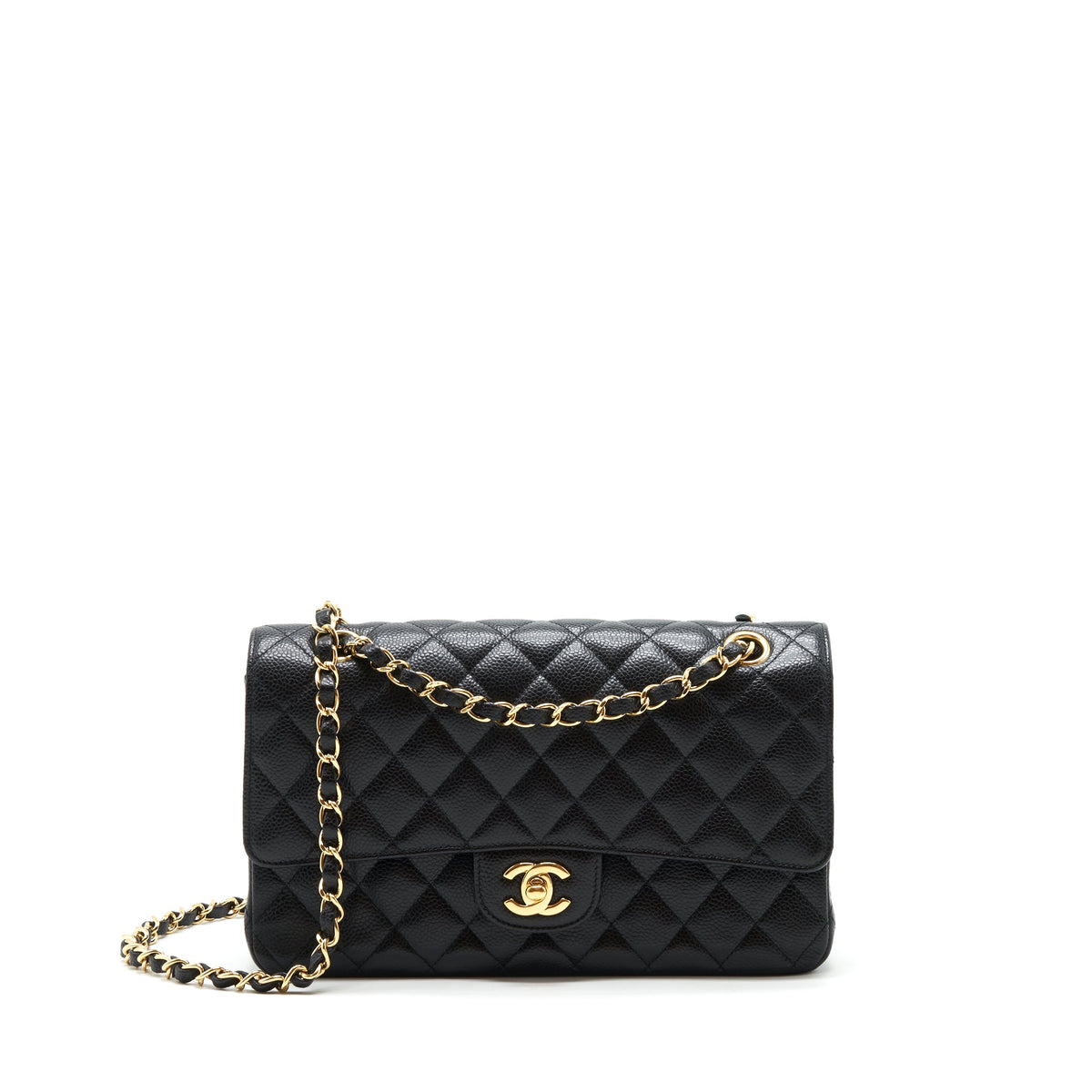 chanel-medium-classic-double-flap-bag-caviar-black-ghw-1
