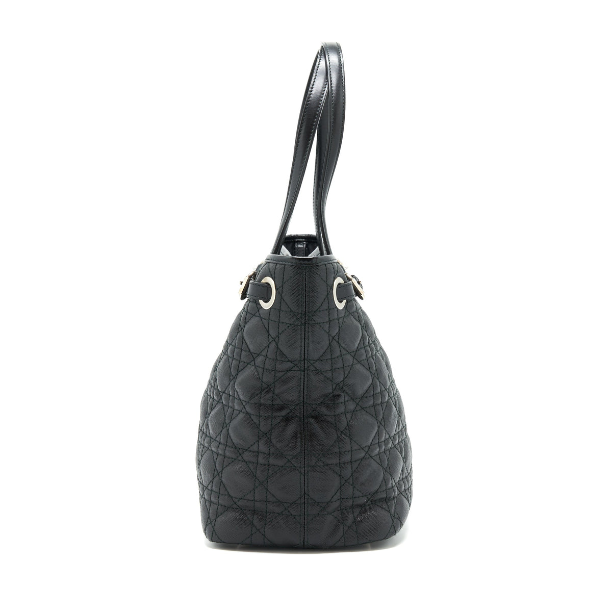 dior-lady-dior-tote-bag-canvas-black-shw