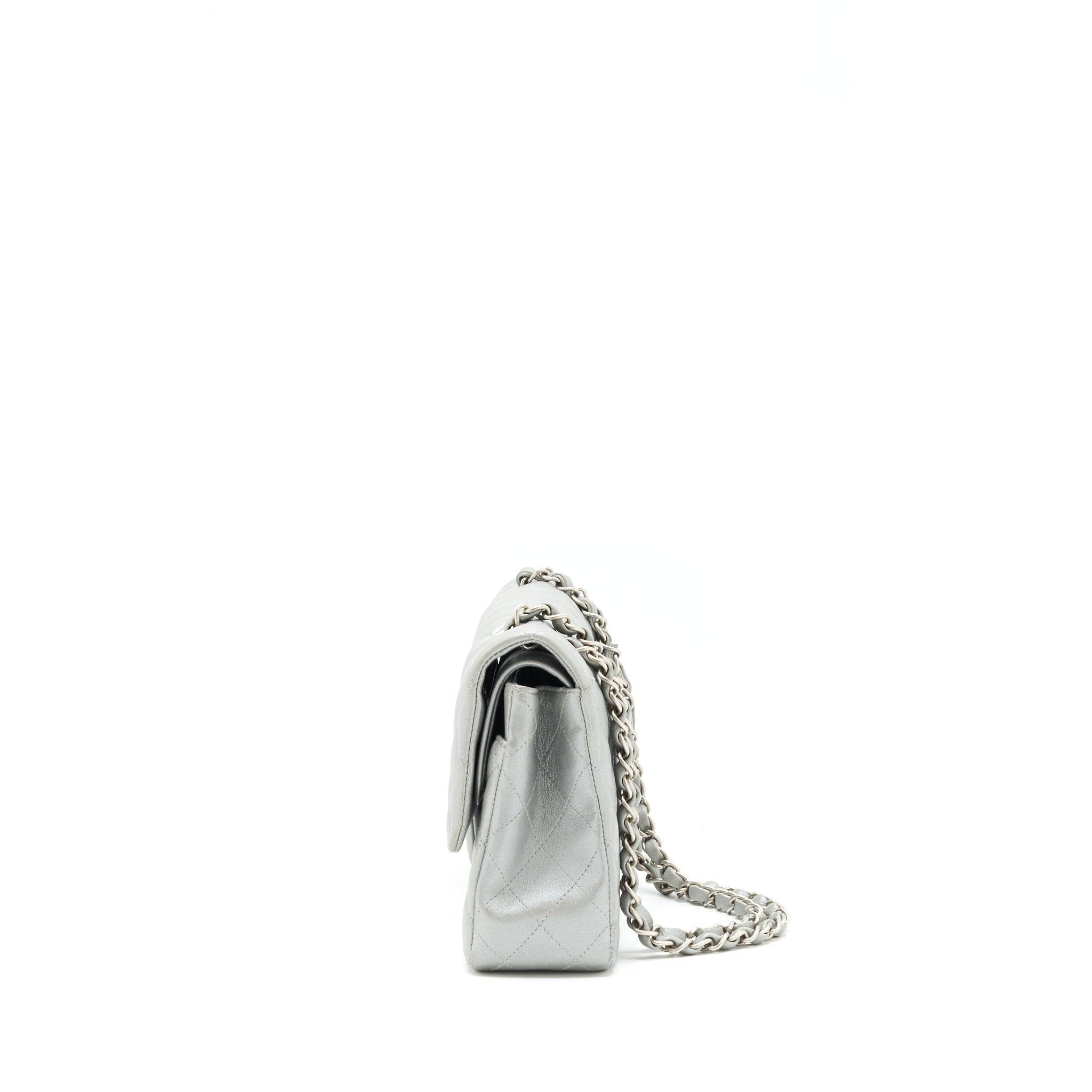 chanel-medium-classic-flap-bag-silver-grey-shw