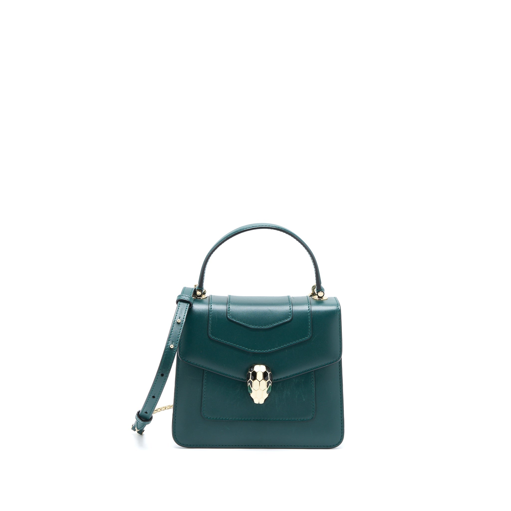 bvlgari-top-handle-serpenti-bag-green-lghw