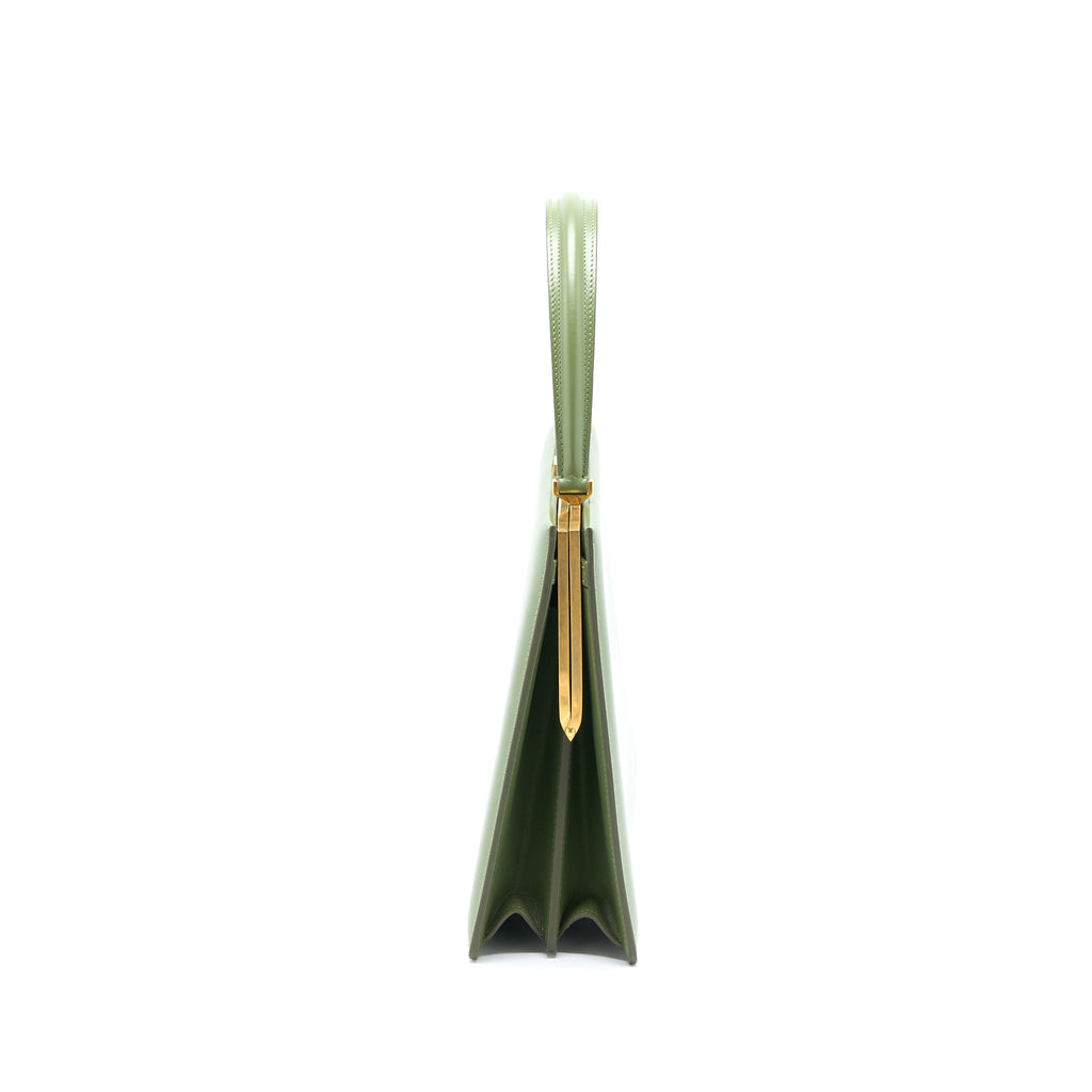 celine-medium-clasp-bag-calfskin-green-ghw