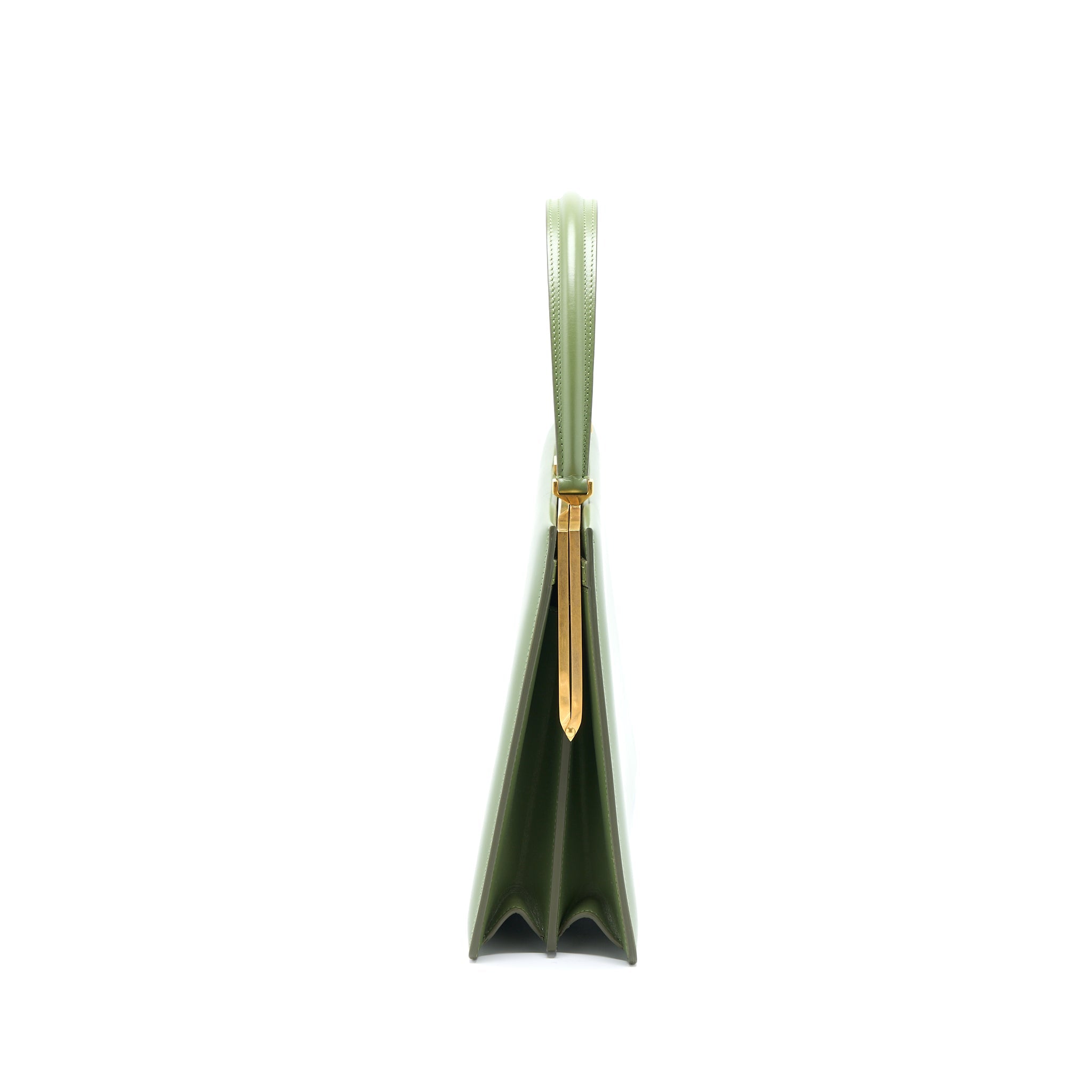 celine-medium-clasp-bag-calfskin-green-ghw