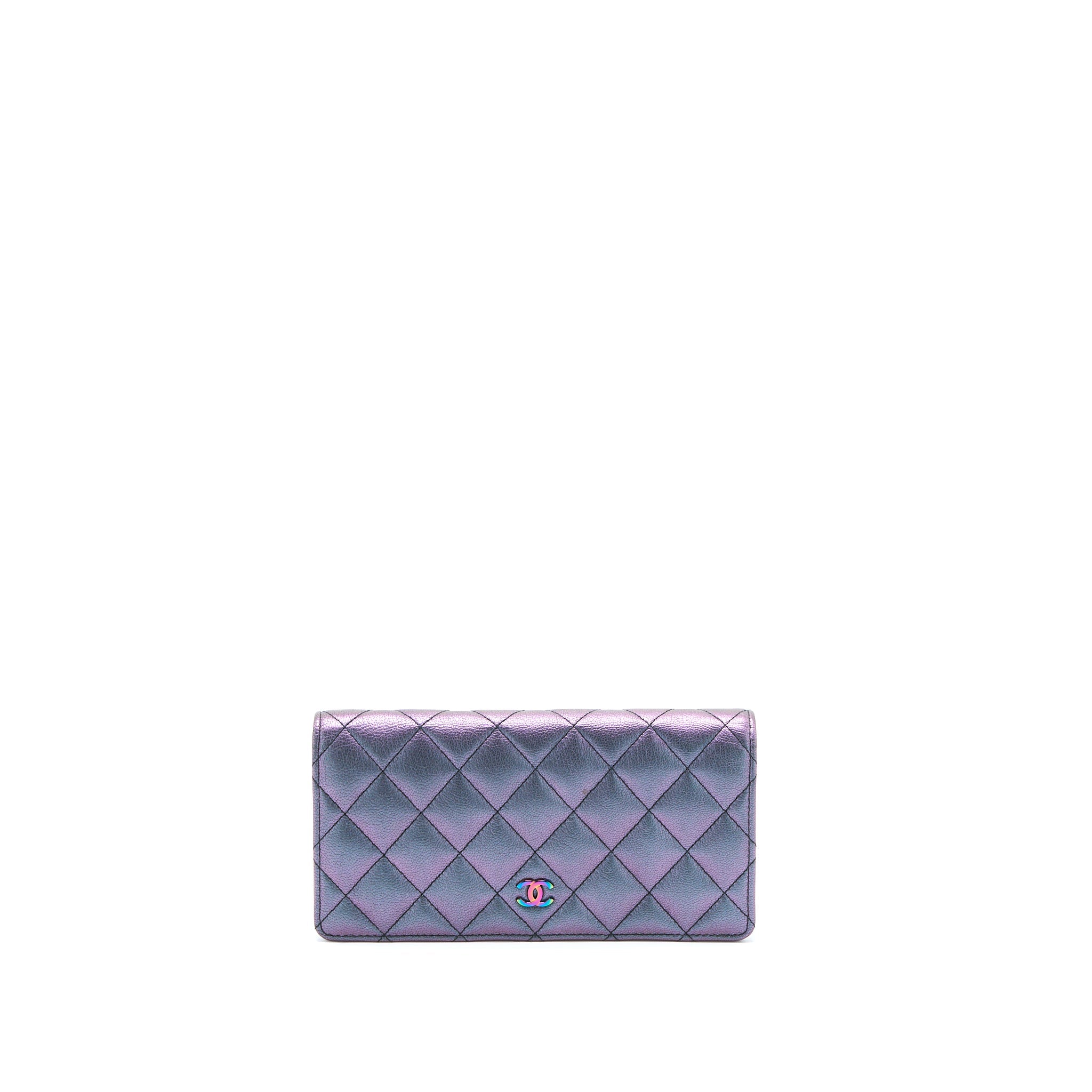 chanel-compact-long-wallet-grained-calfskin-iridescent-purple-multicolor-hardware